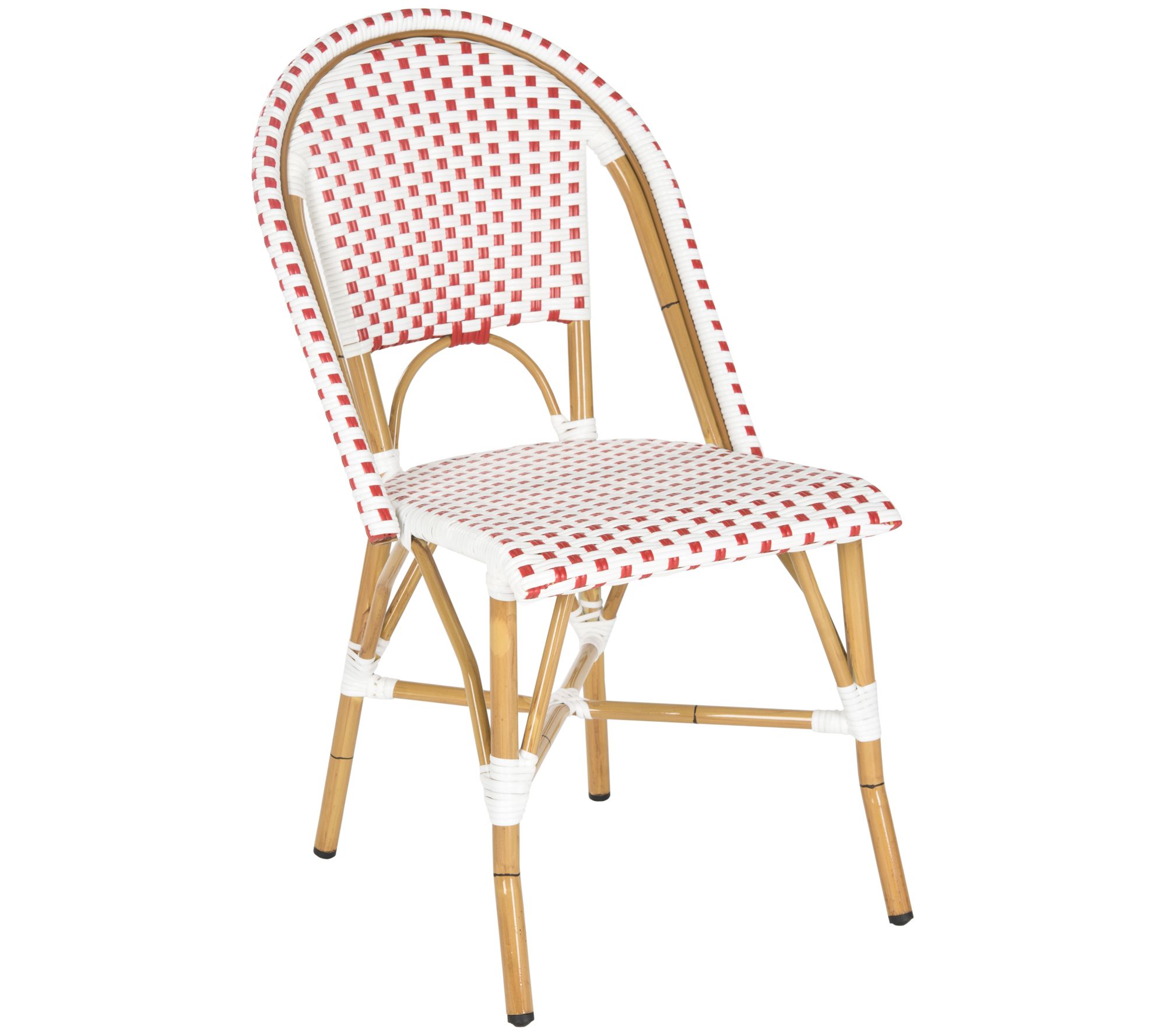 Safavieh Salcha Outdoor French Bistro Chairs - Set of Two