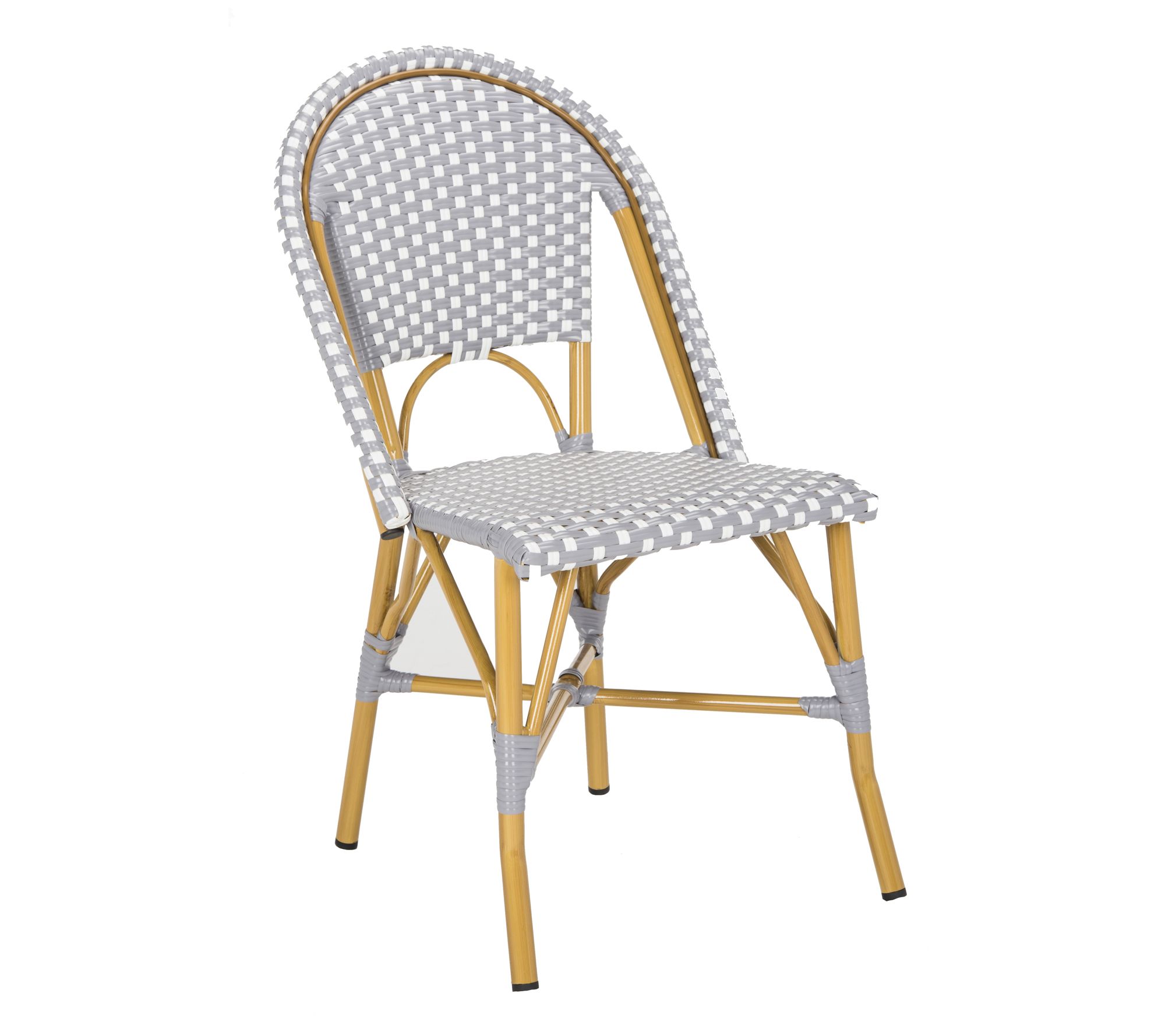 Safavieh Salcha Outdoor French Bistro Chairs - Set of Two