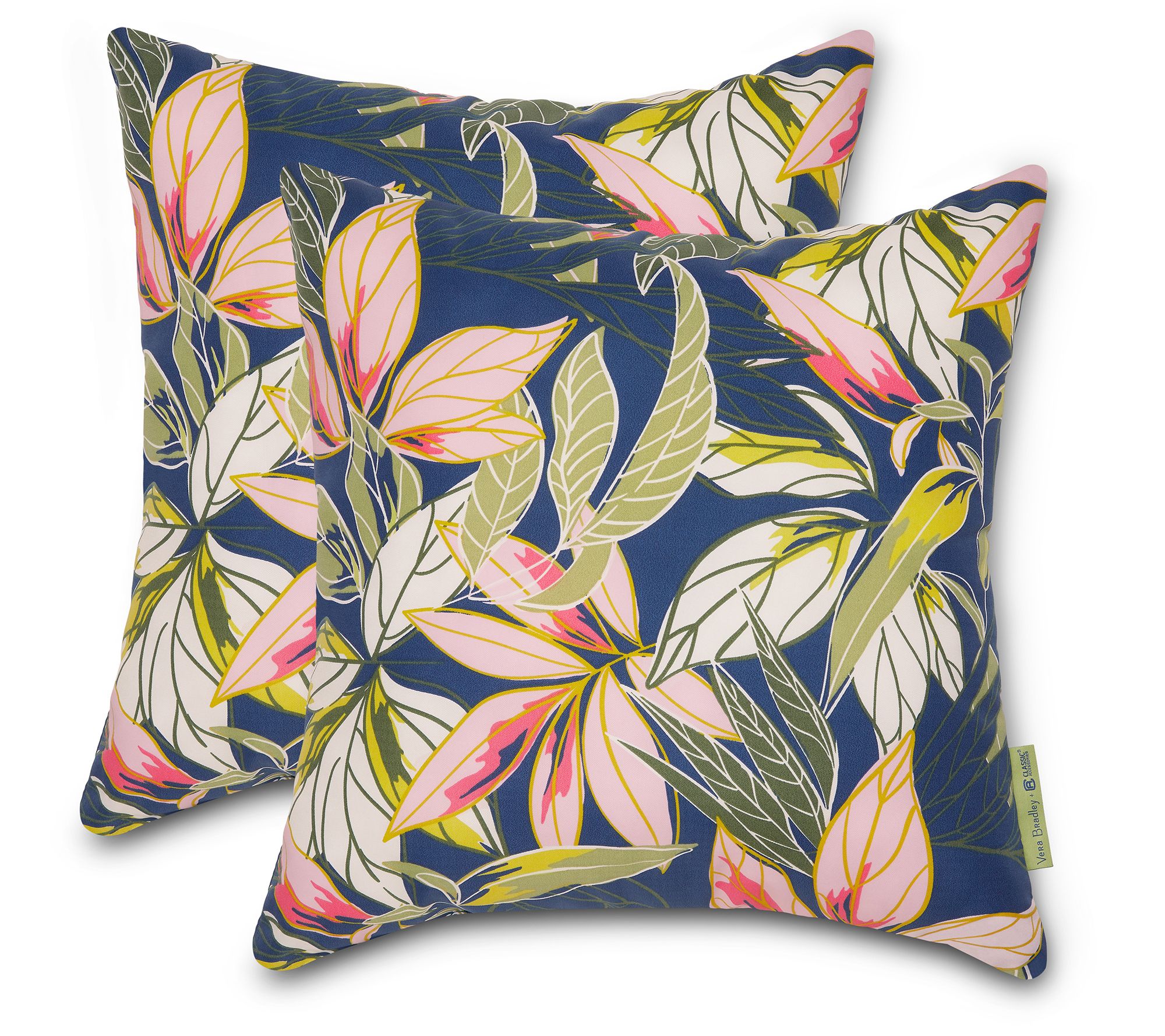 Vera Bradley Accent Pillows 18x18 S/2