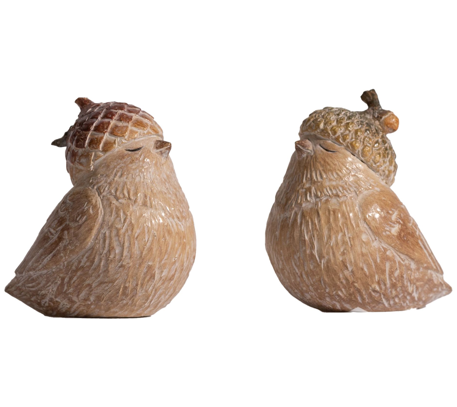 Quail Ceramics Woodland Friends Salt + Pepper Shakers