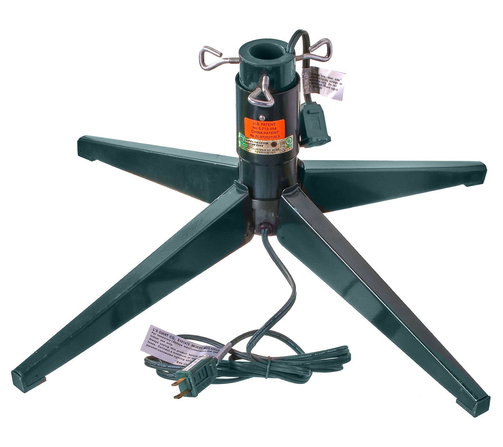 Rotating deals tree stand