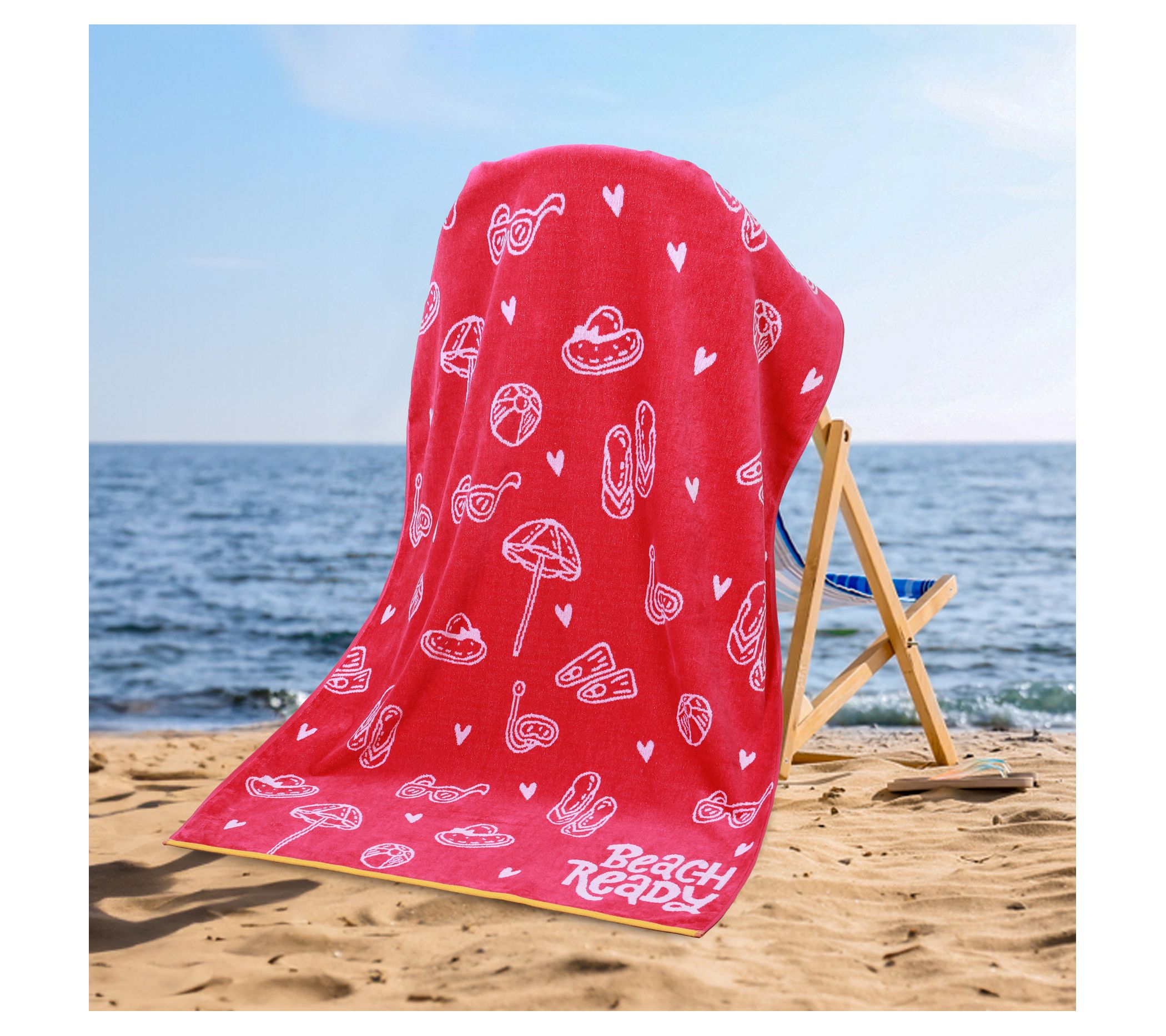Superior Bahama Cotton Oversized Beach Towel