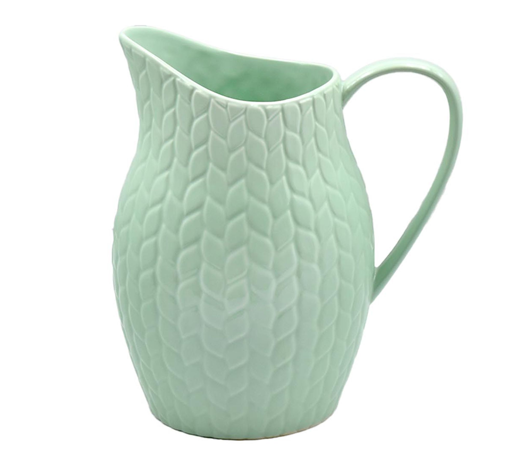 Temp-tations Carved Willow 3-qt Pitcher