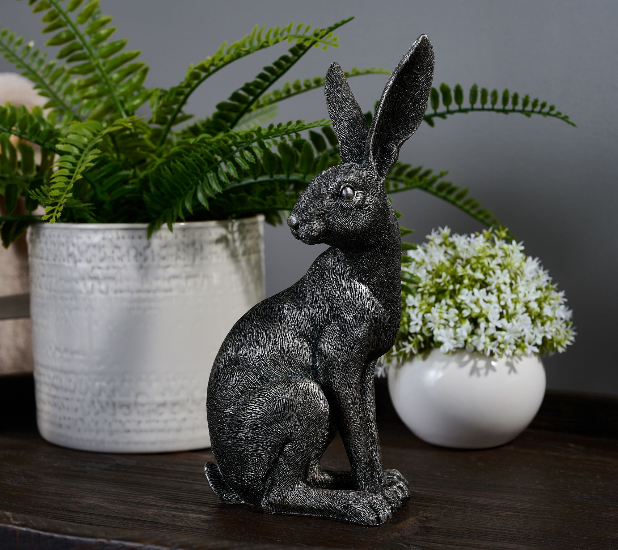 Cozy Cottage by Liz Marie Resin Standing Bunny
