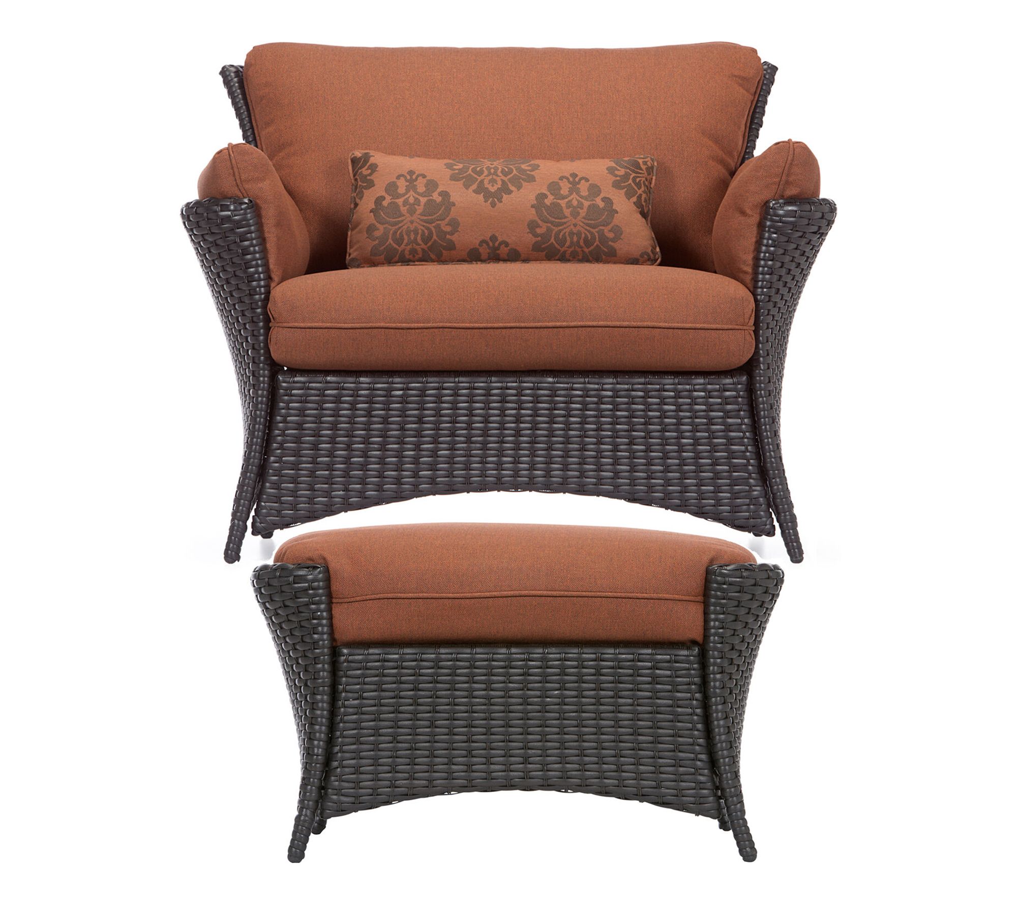 Cambridge Corrolla Allure 2-Piece Wicker Set with Ottoman