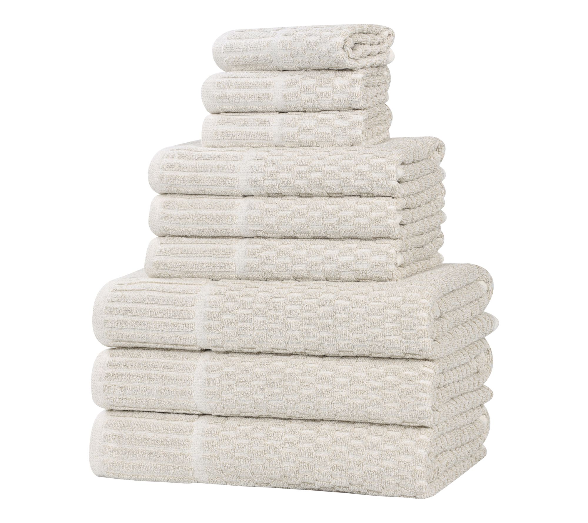 Superior Juno 9 Piece Cotton Blend Towel Set
