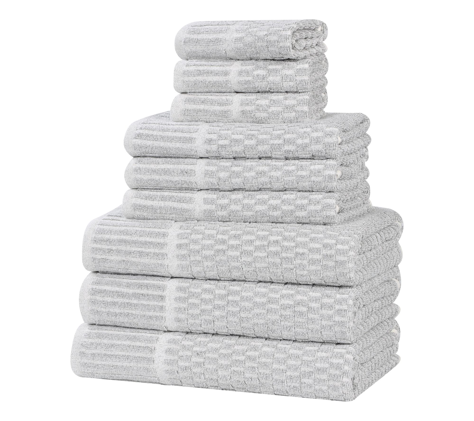 Superior Juno 9 Piece Cotton Blend Towel Set