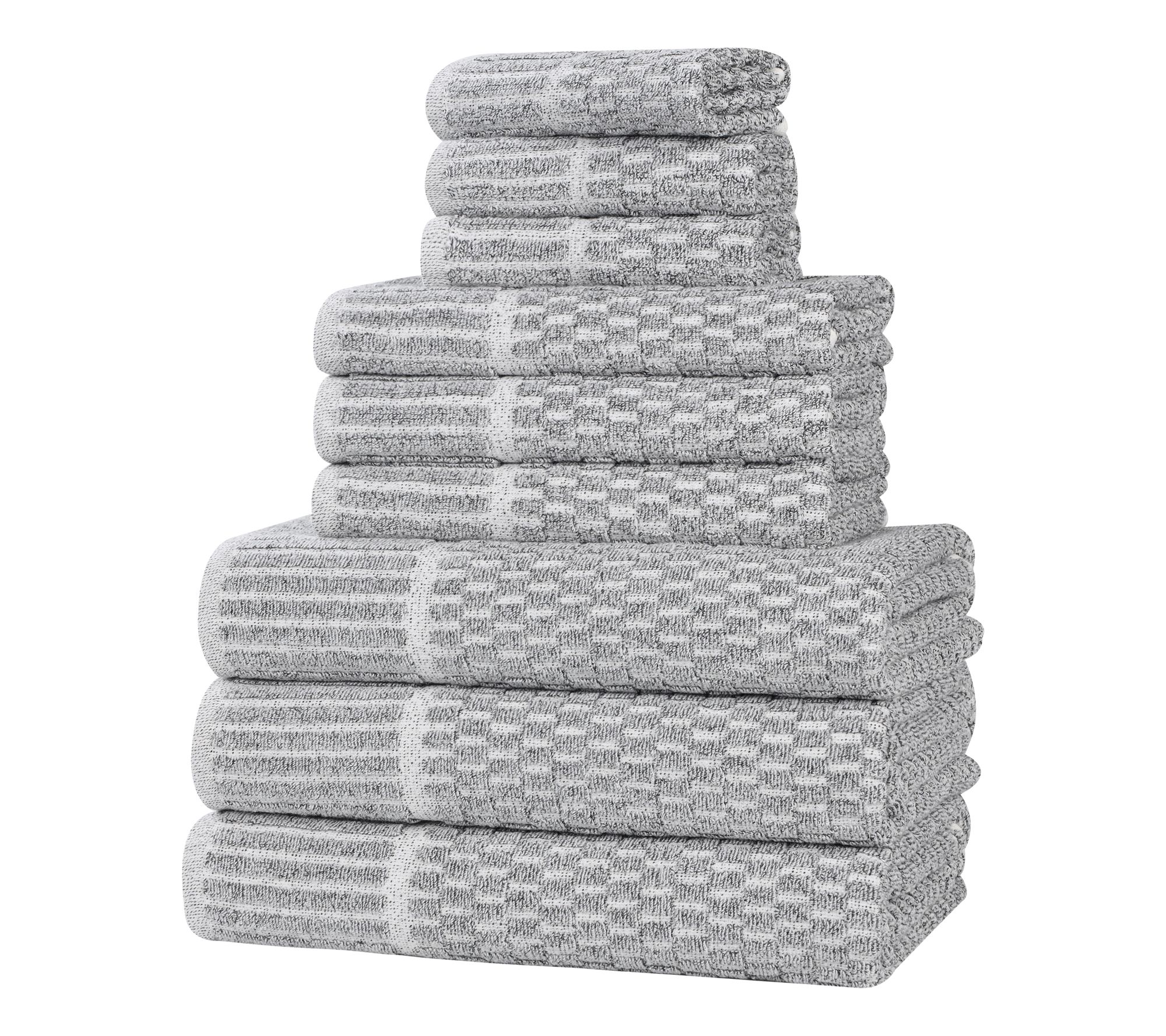 Superior Juno 9 Piece Cotton Blend Towel Set