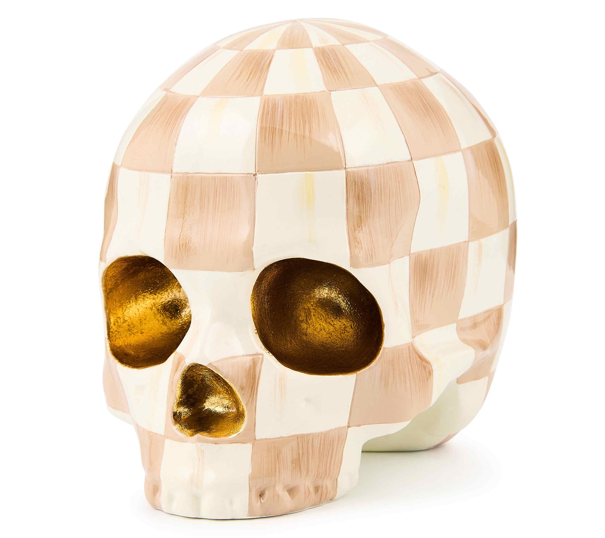 MacKenzie- Childs Haunted House Skull Figurine