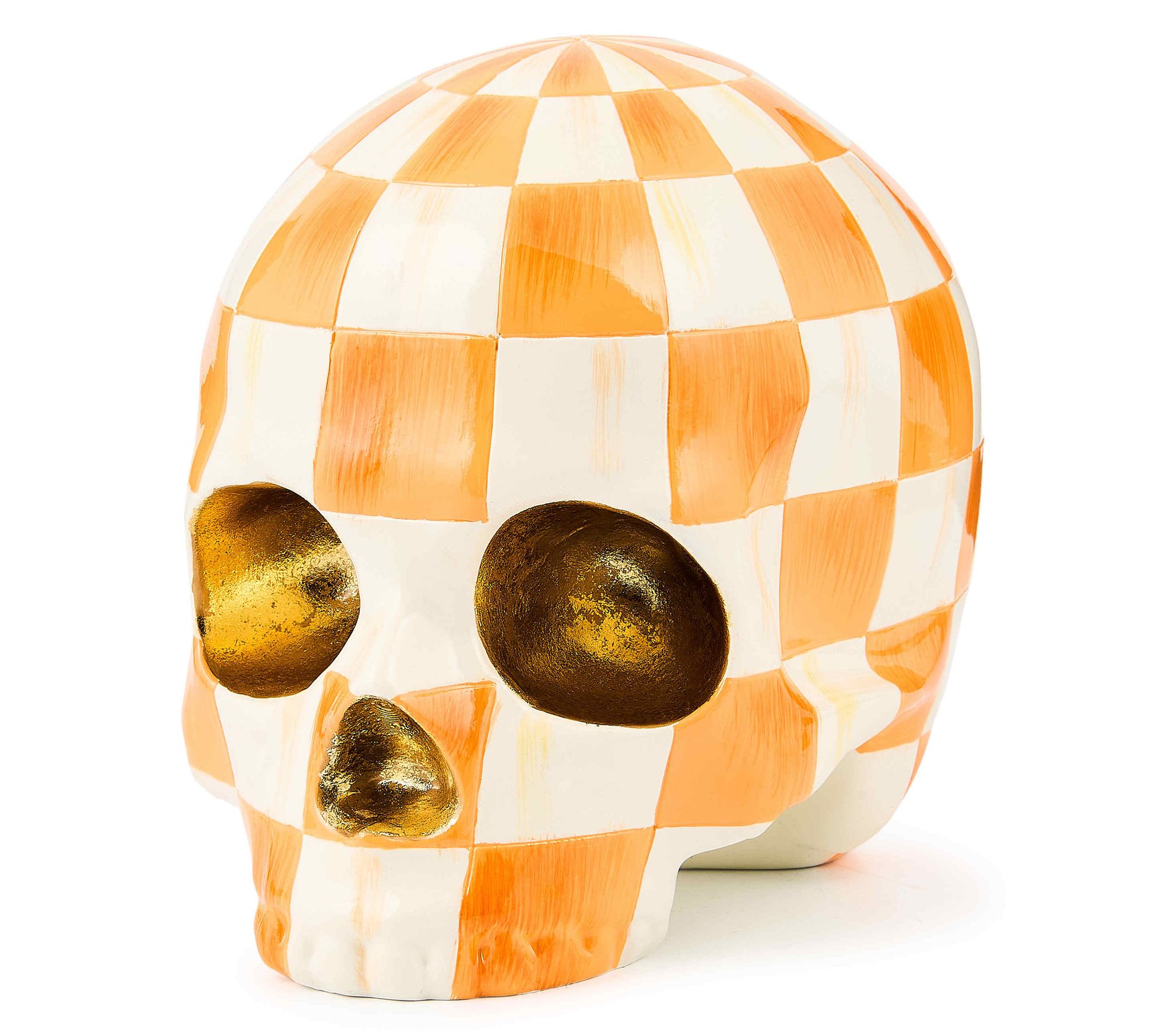 MacKenzie- Childs Haunted House Skull Figurine