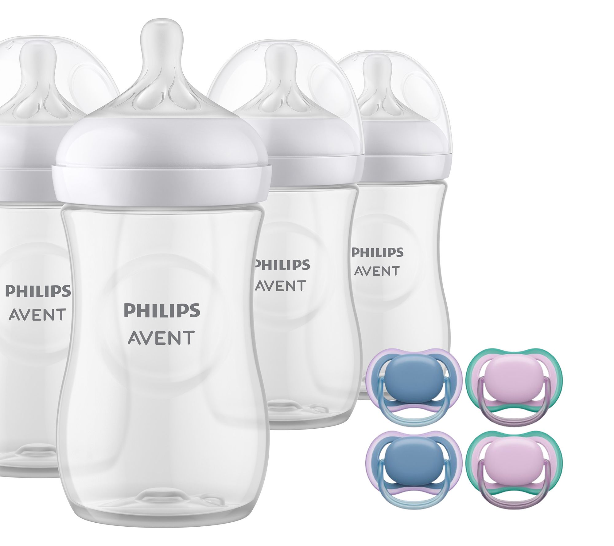 Philips Ultra Air Pacifier 6-18m + Natural  Response Bottle