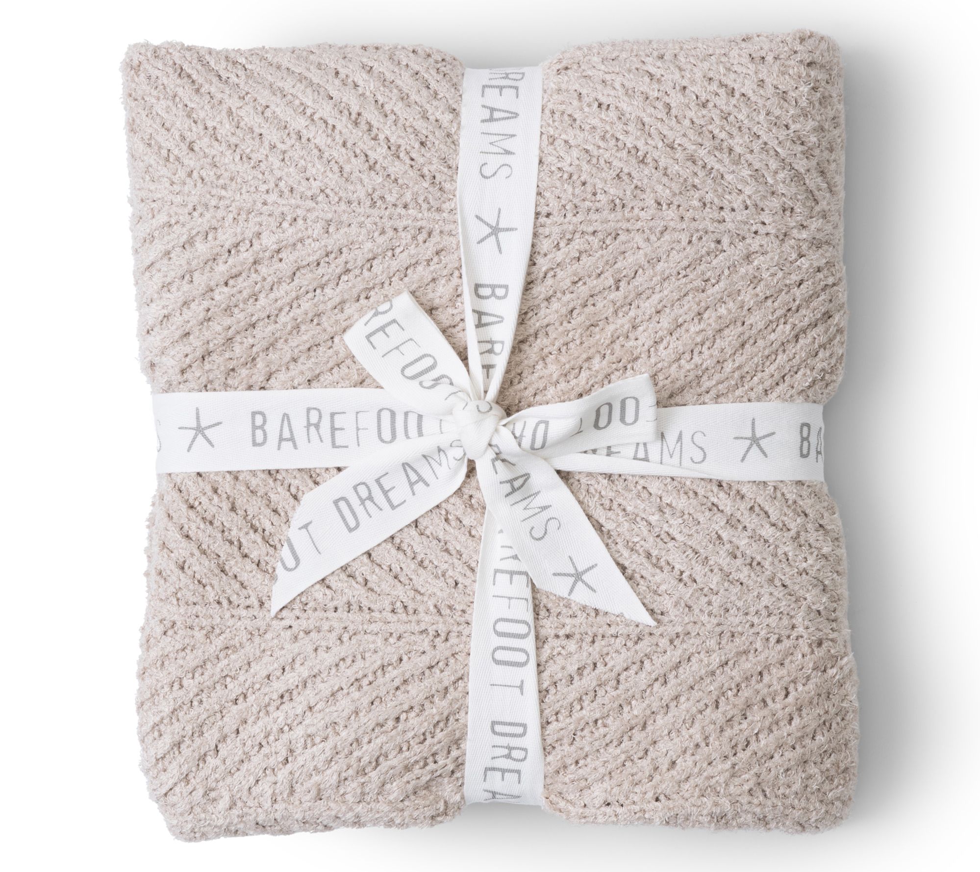 Barefoot Dreams Cozy Shine Herringbone Blanket45"x60"