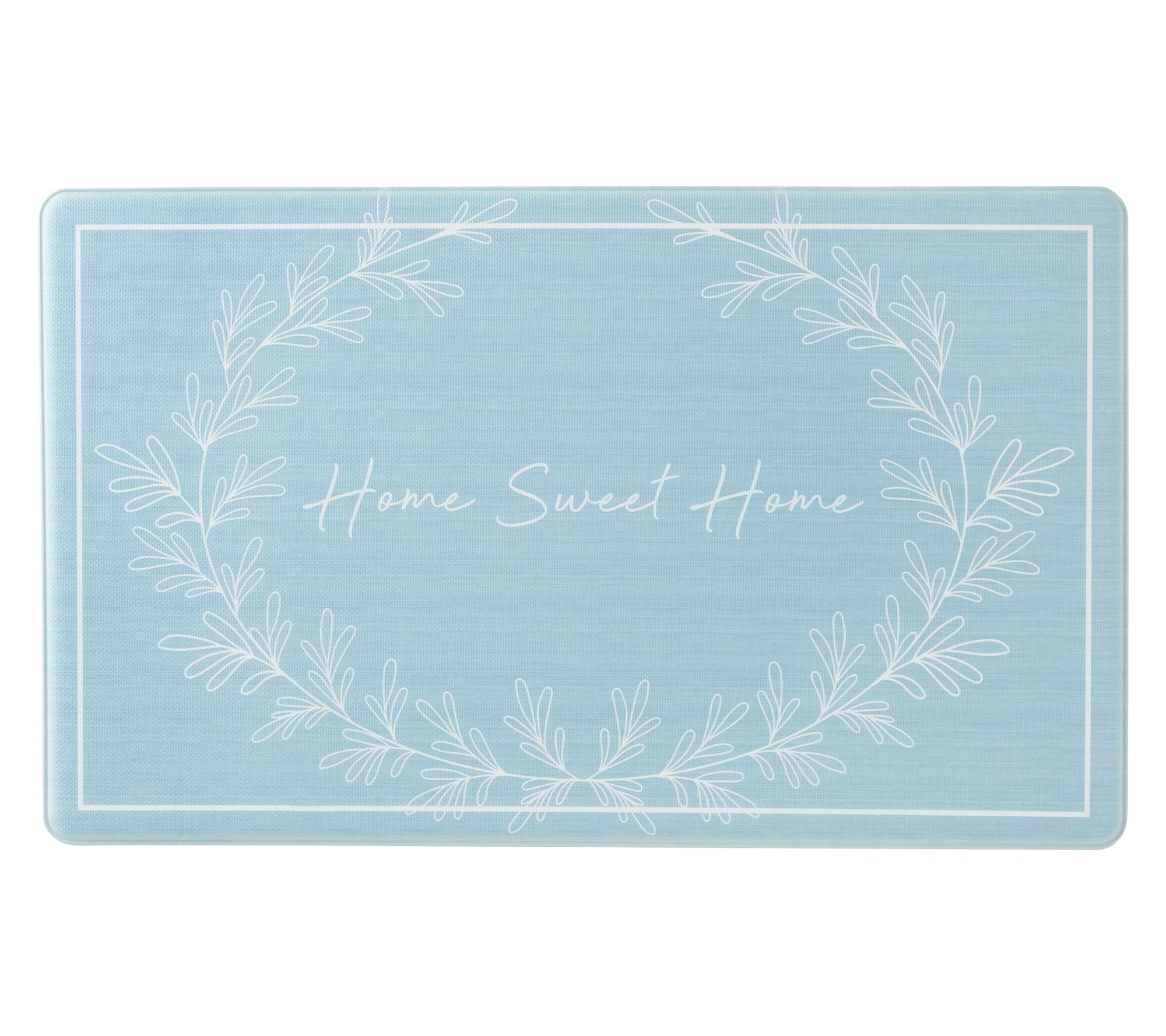 Martha Stewart Bloomfield Home Sweet Home 18"x30" Kitchen Mat