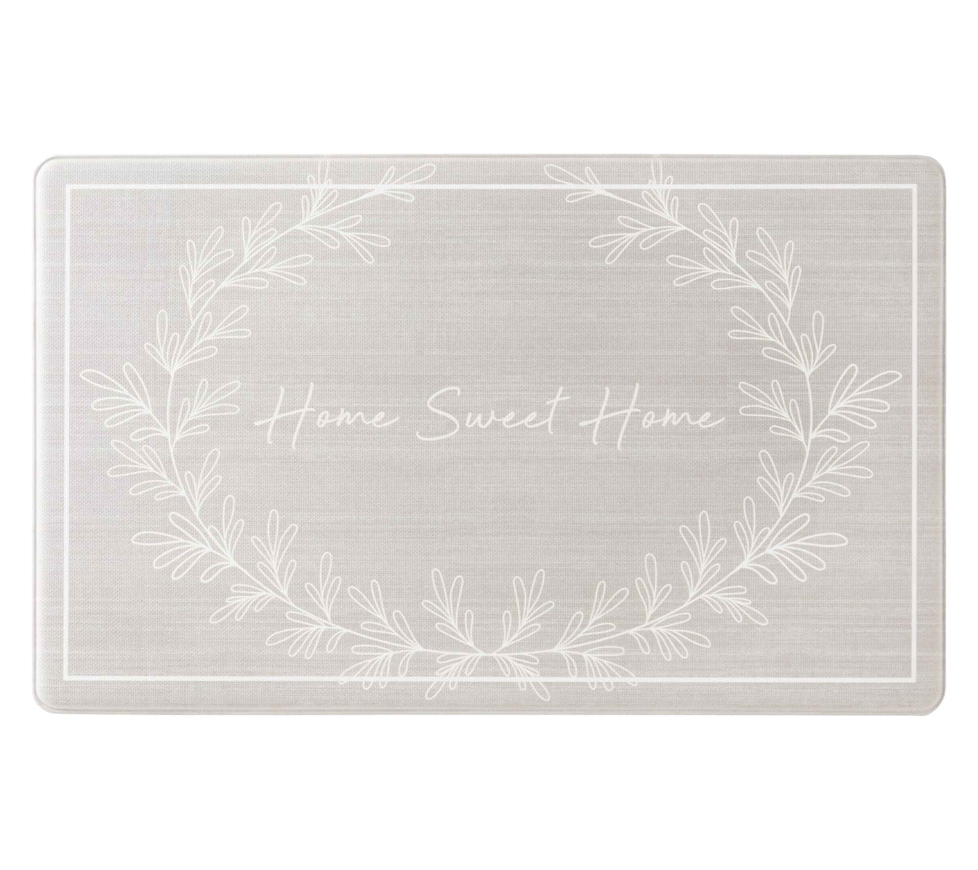 Martha Stewart Bloomfield Home Sweet Home 18"x30" Kitchen Mat