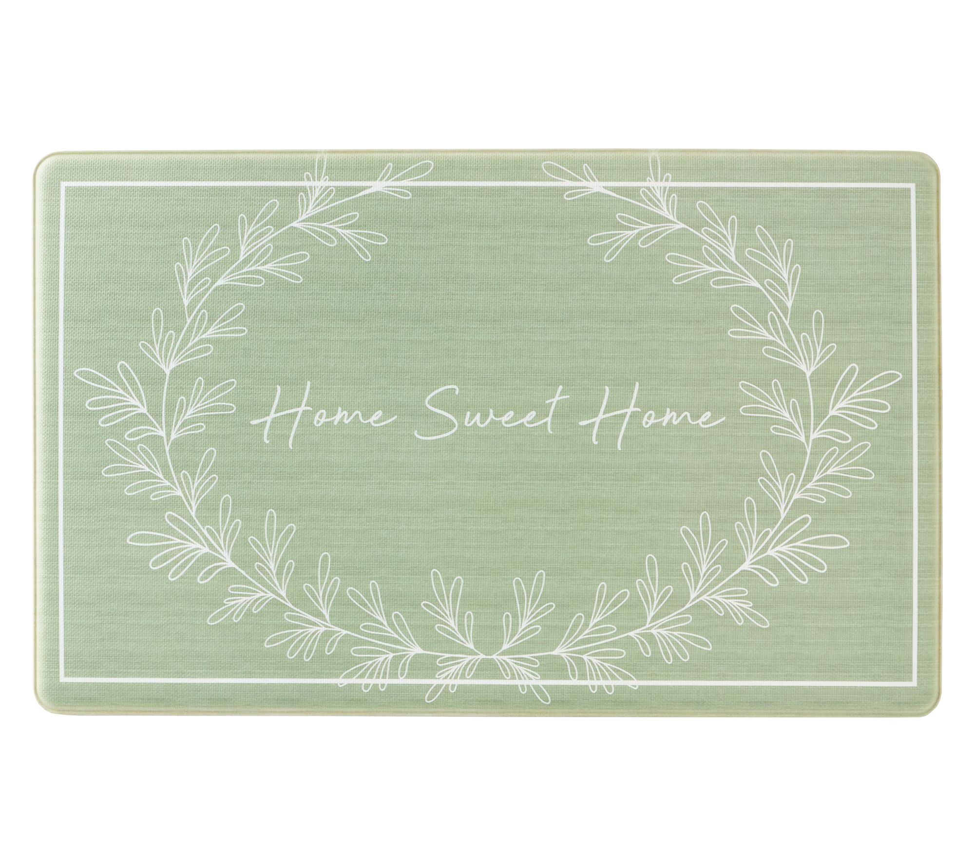 Martha Stewart Bloomfield Home Sweet Home 18"x30" Kitchen Mat