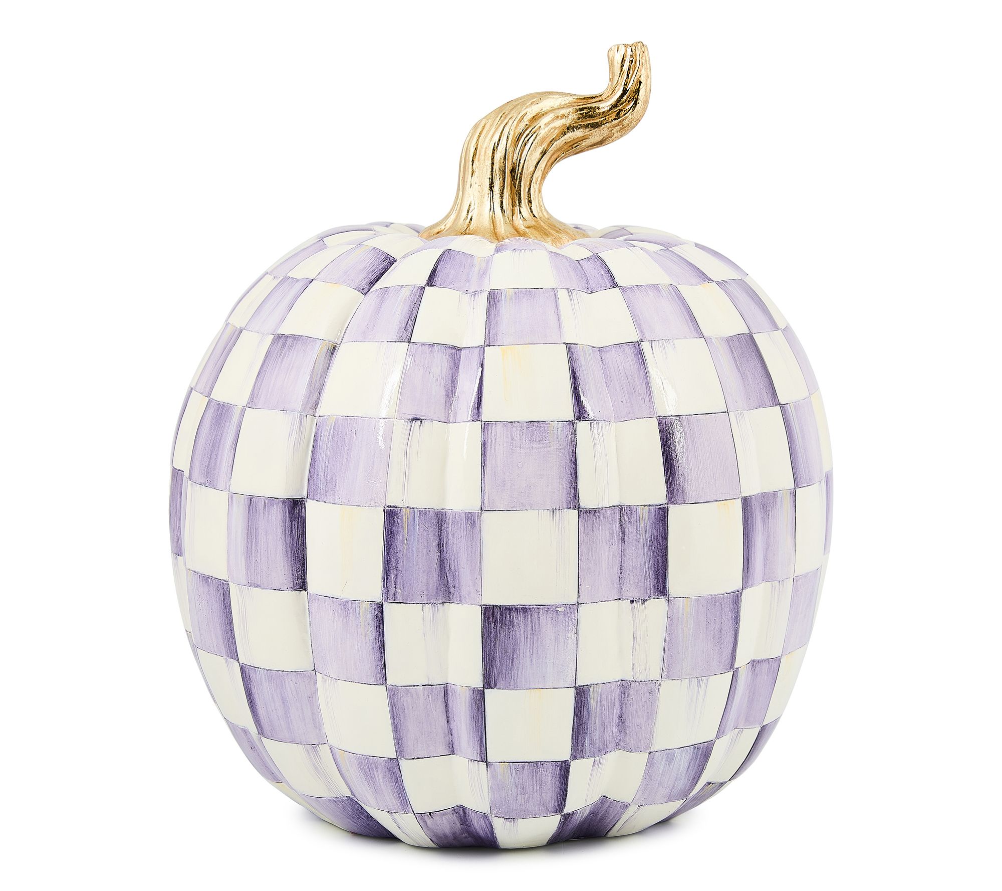MacKenzie- Childs Large Signature Check Pumpkin
