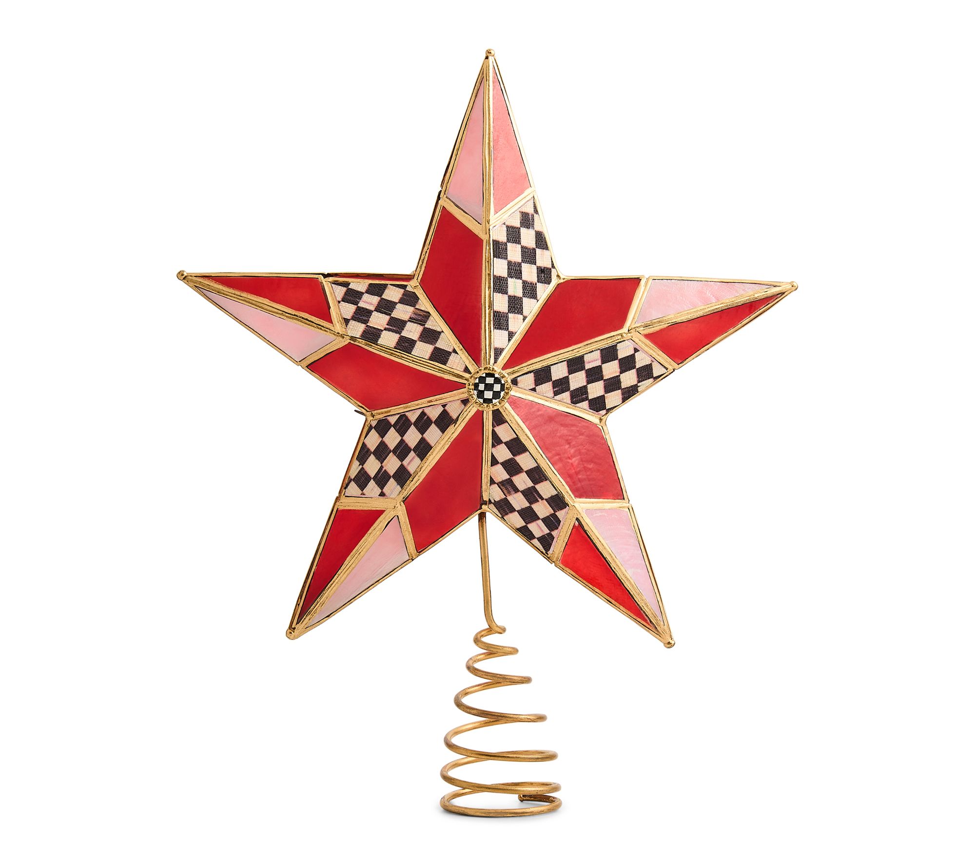 MacKenzie- Childs Capiz Star Tree Topper