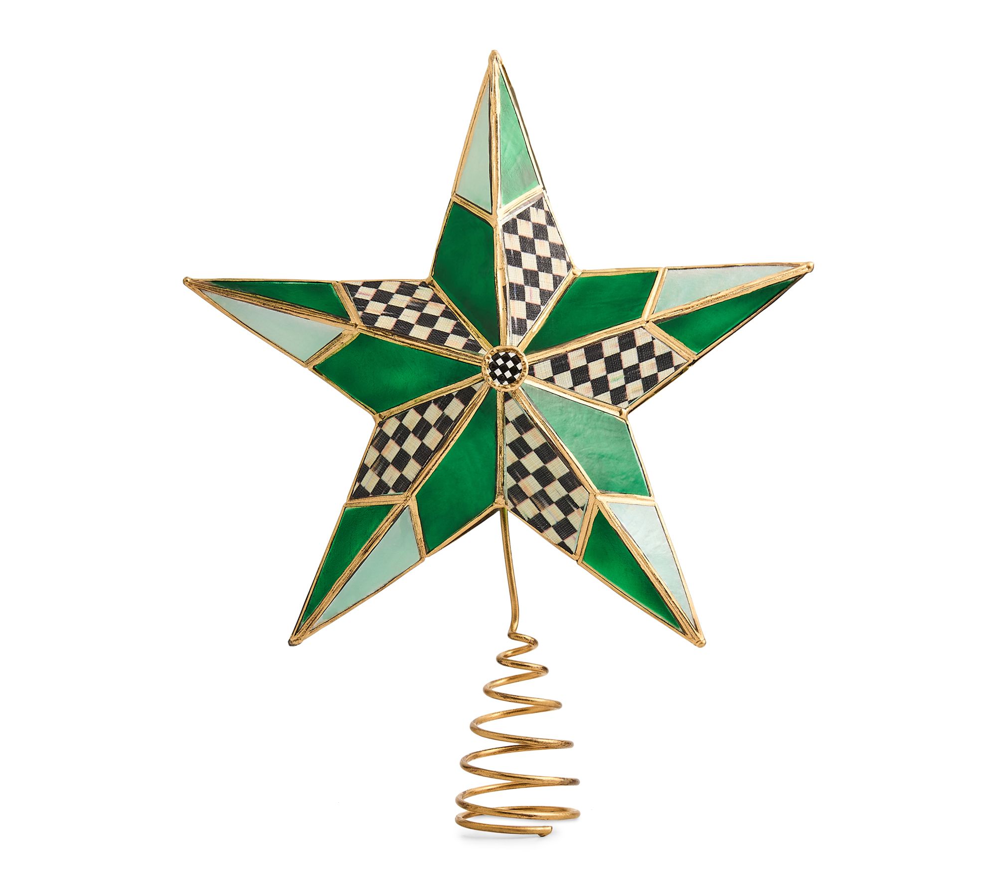 MacKenzie- Childs Capiz Star Tree Topper