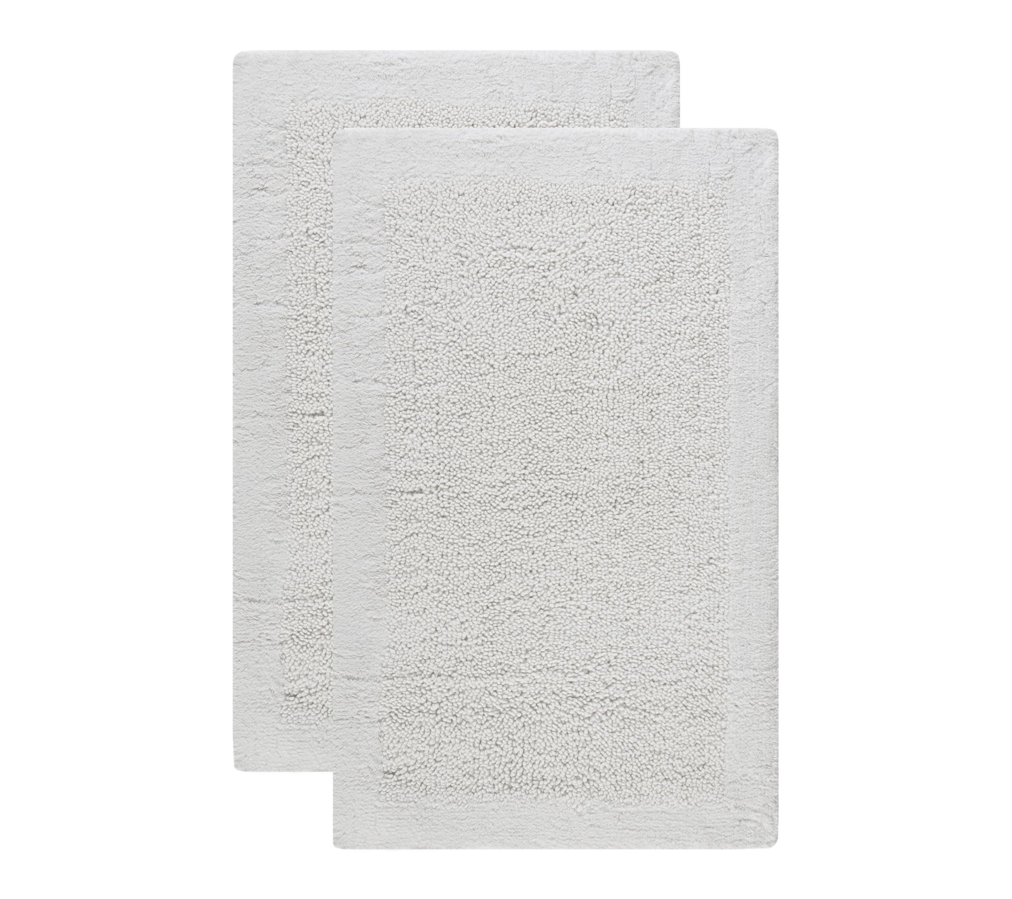 SAFAVIEH Plush Shadow 1'-9" X 2'-10" Bath Mat (Set of 2)