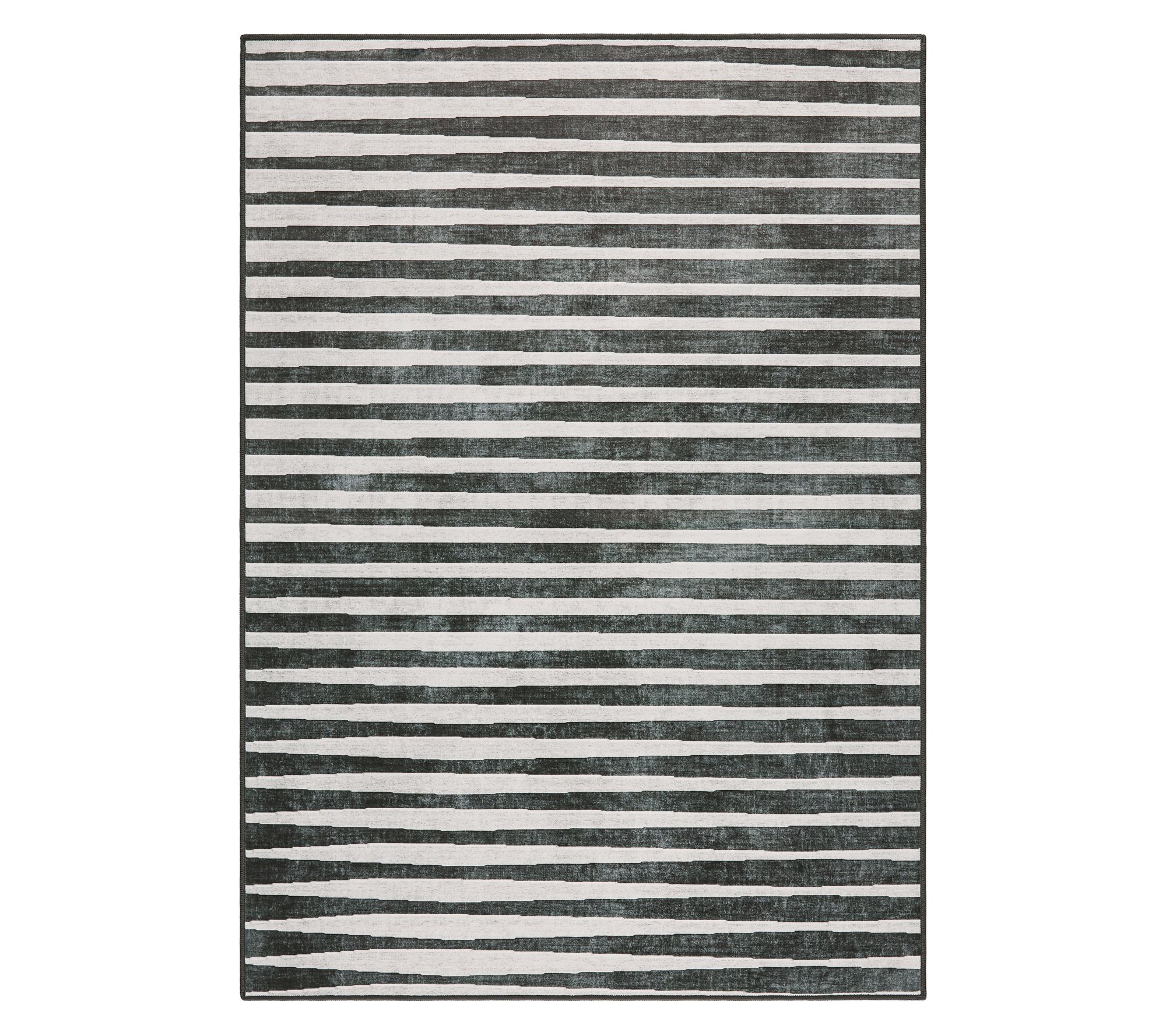 Everwash Haven Modern Stripe 8x10 Washable AreaRug