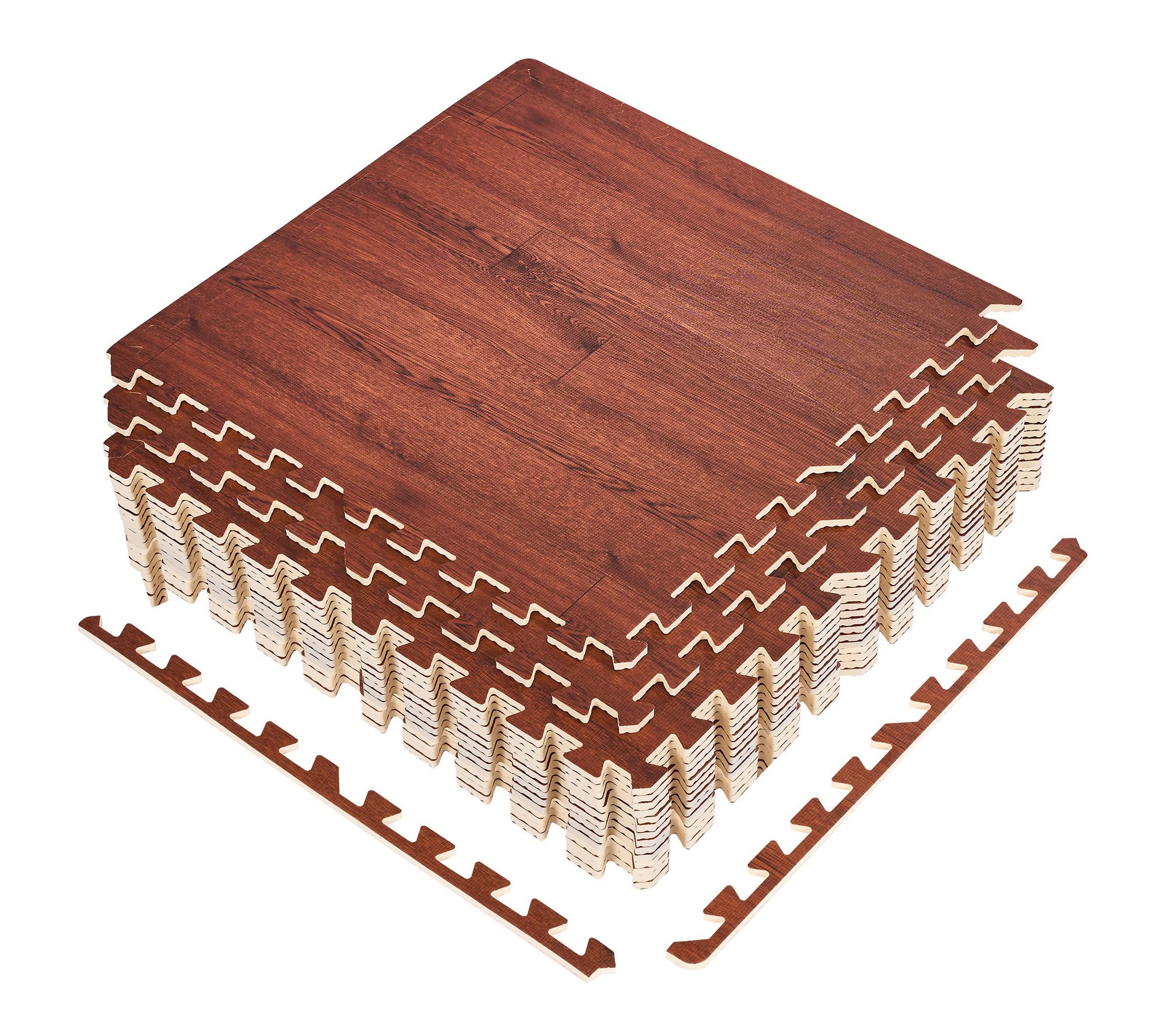 Sorbus 16 Tiles 64 Sq ft Interlocking Floor Foam Tile Mats