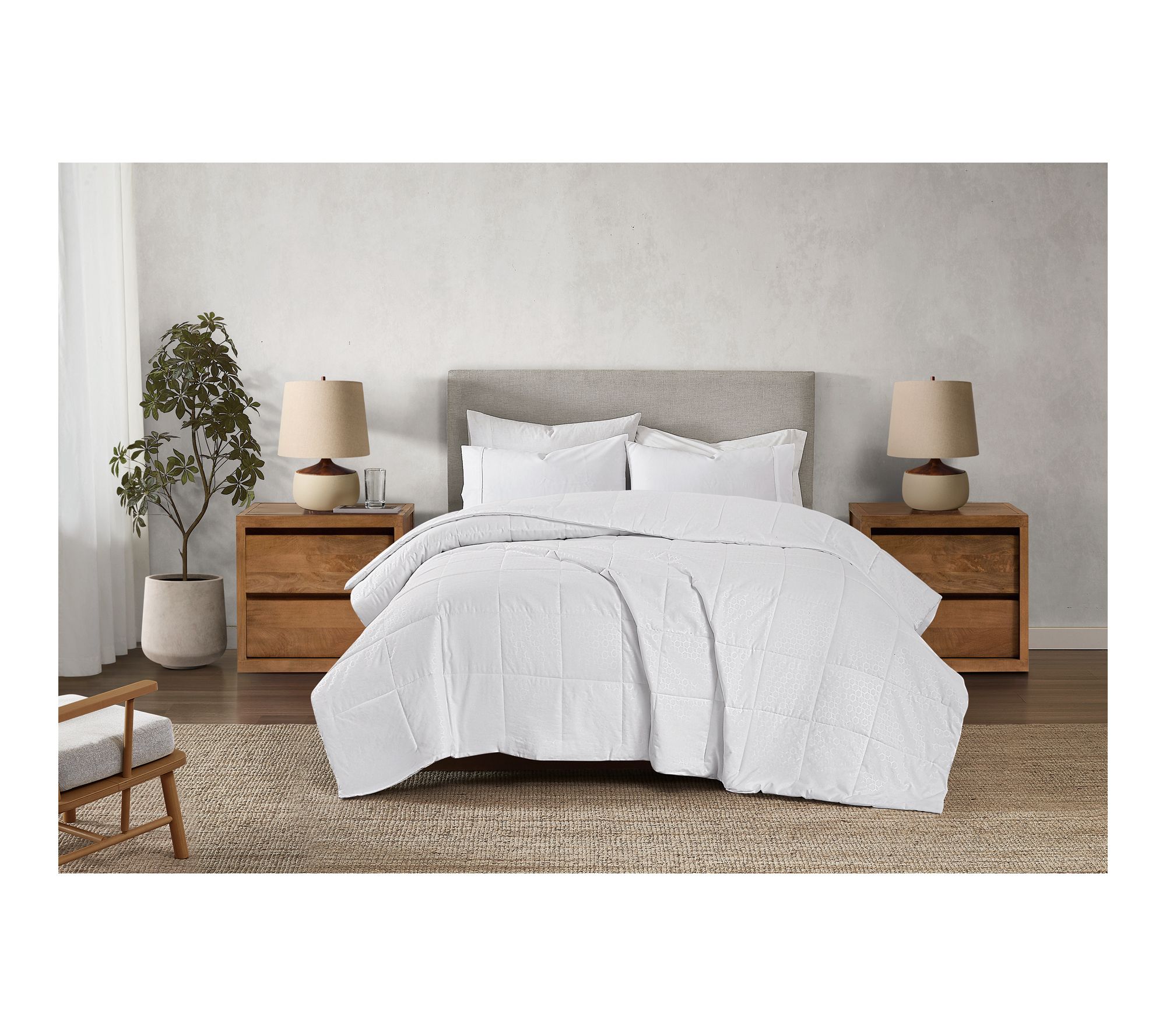 Sleep Advantage Nanobionic Embossed Down Alt. King Blanket