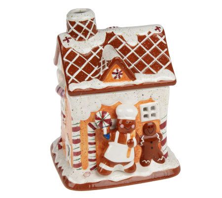 Gingerbread Fragrance Pot with 18 Melters by Lori Greiner - QVC.com
