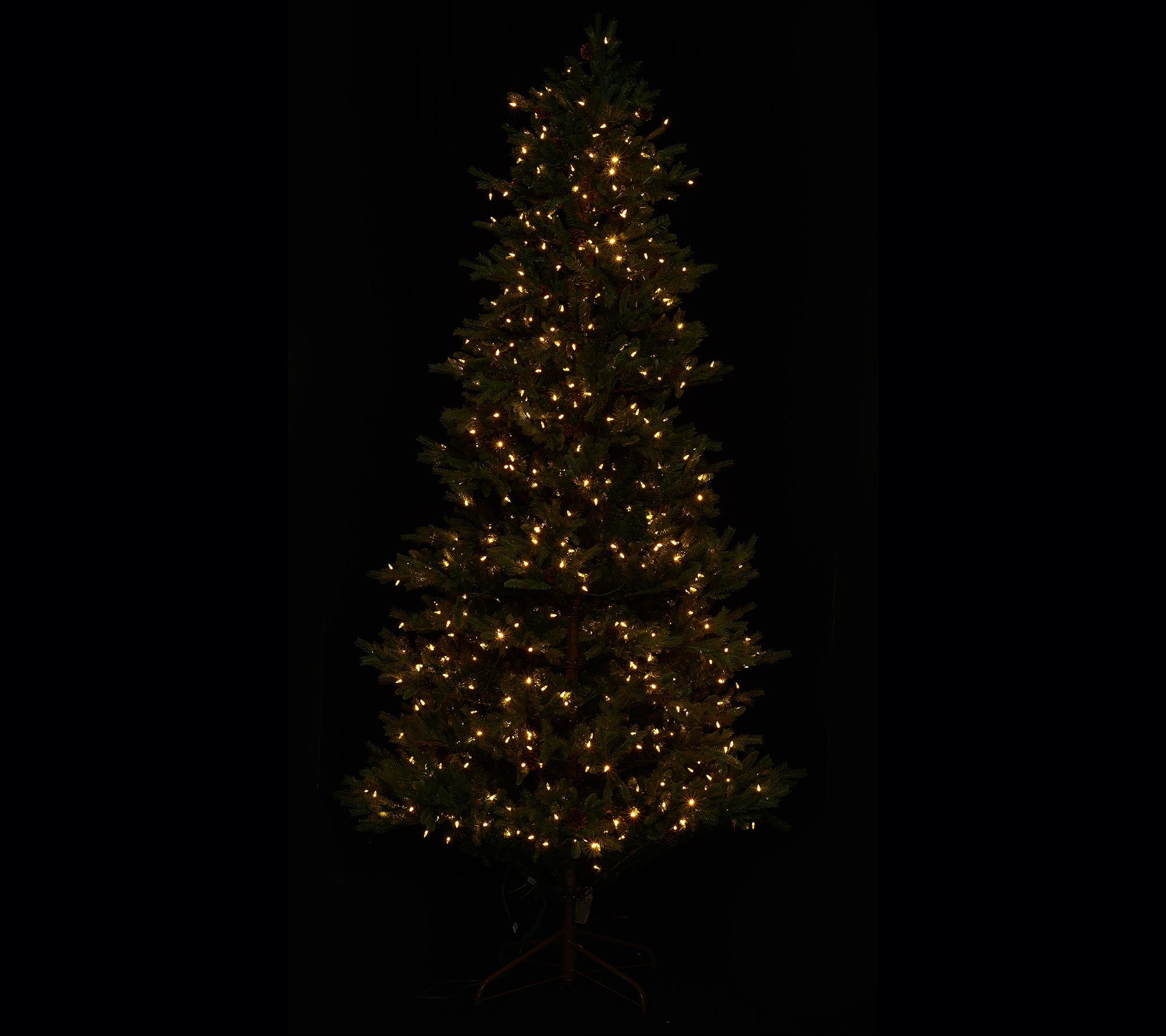 ED On Air Santa's Best 9' Rustic Spruce Tree by Ellen DeGeneres