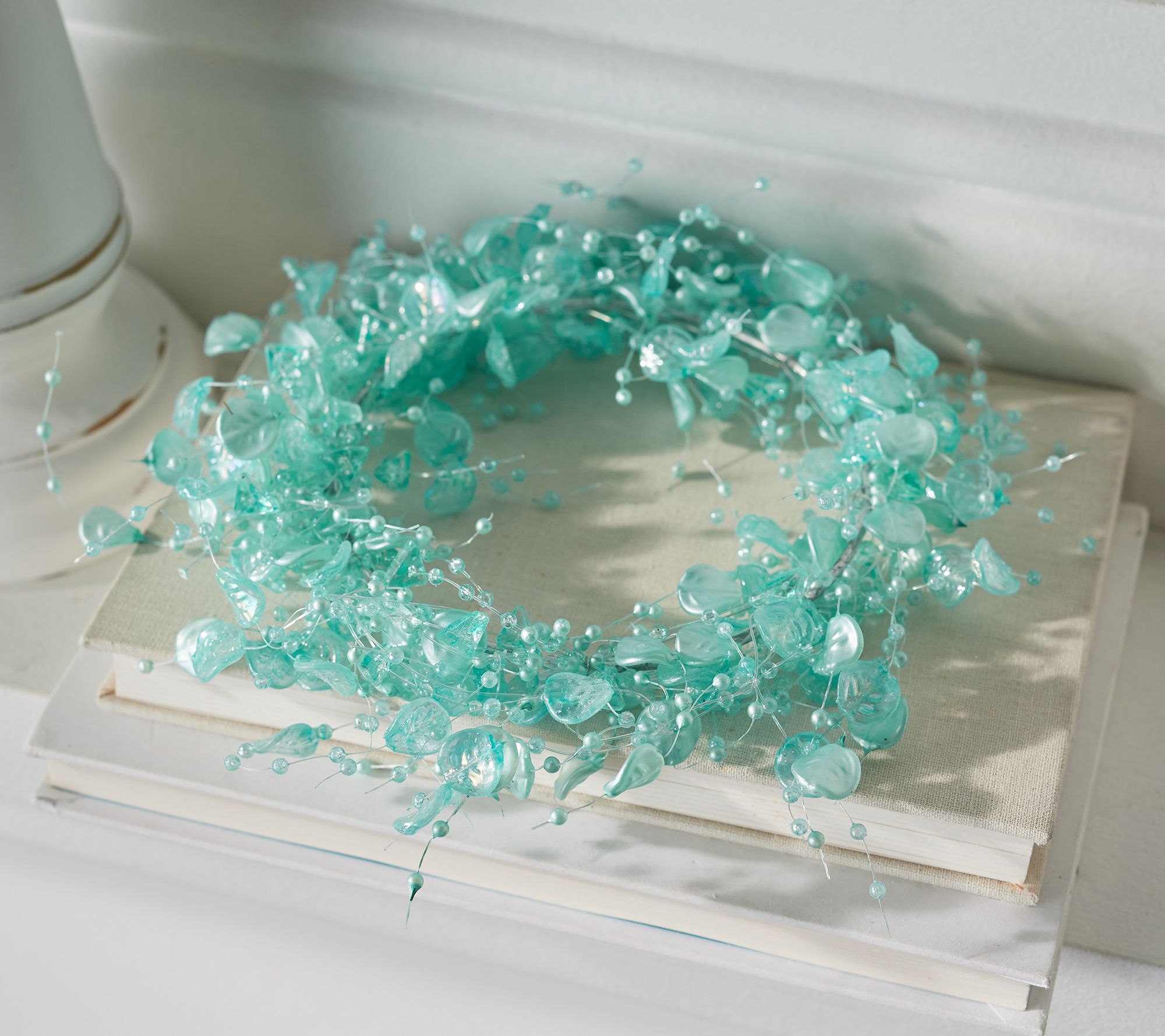 Set of 3 Seaglass Inspired Candle Rings by Valerie