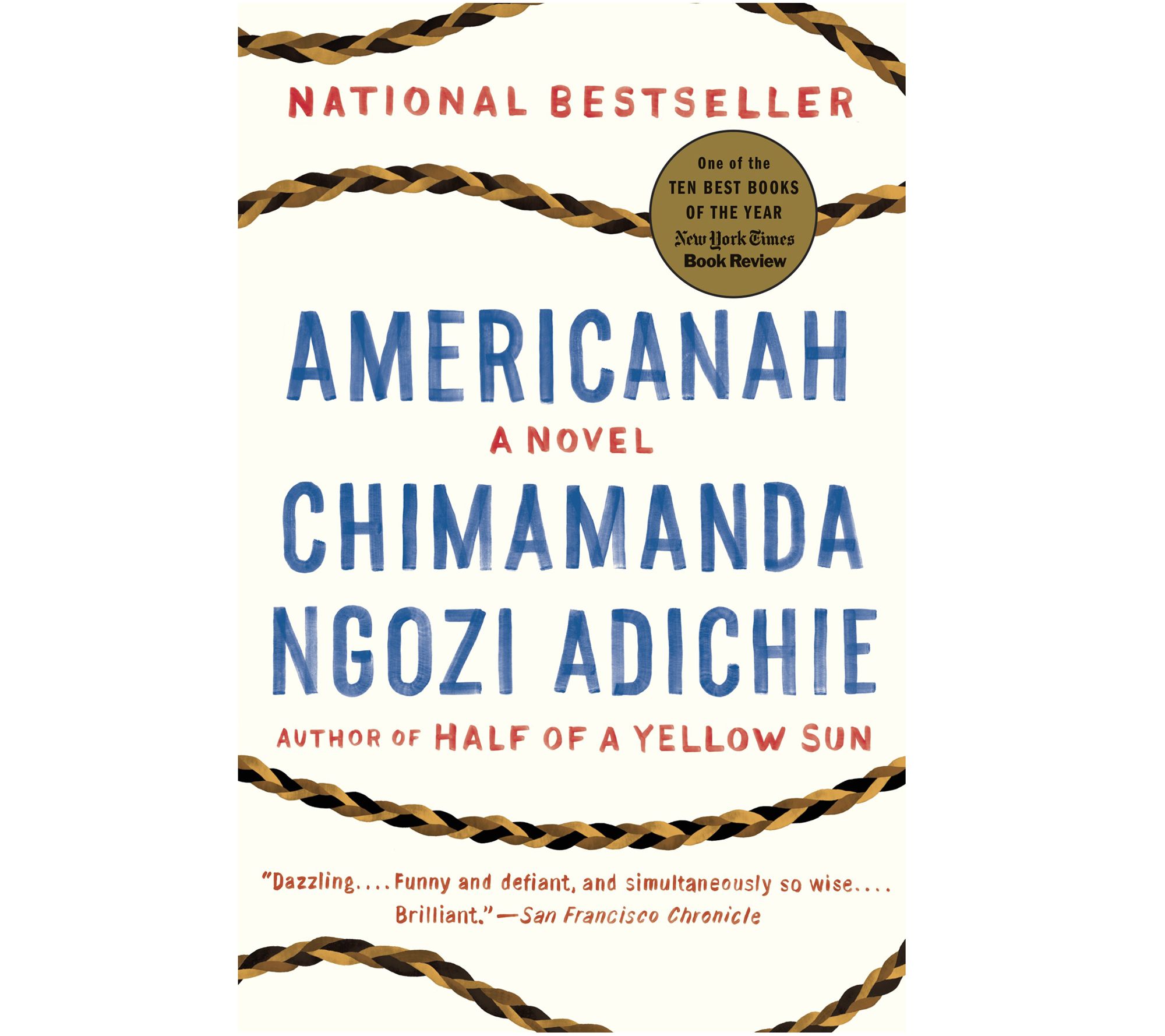 Americanah by Chimamanda Ngozi Adichie