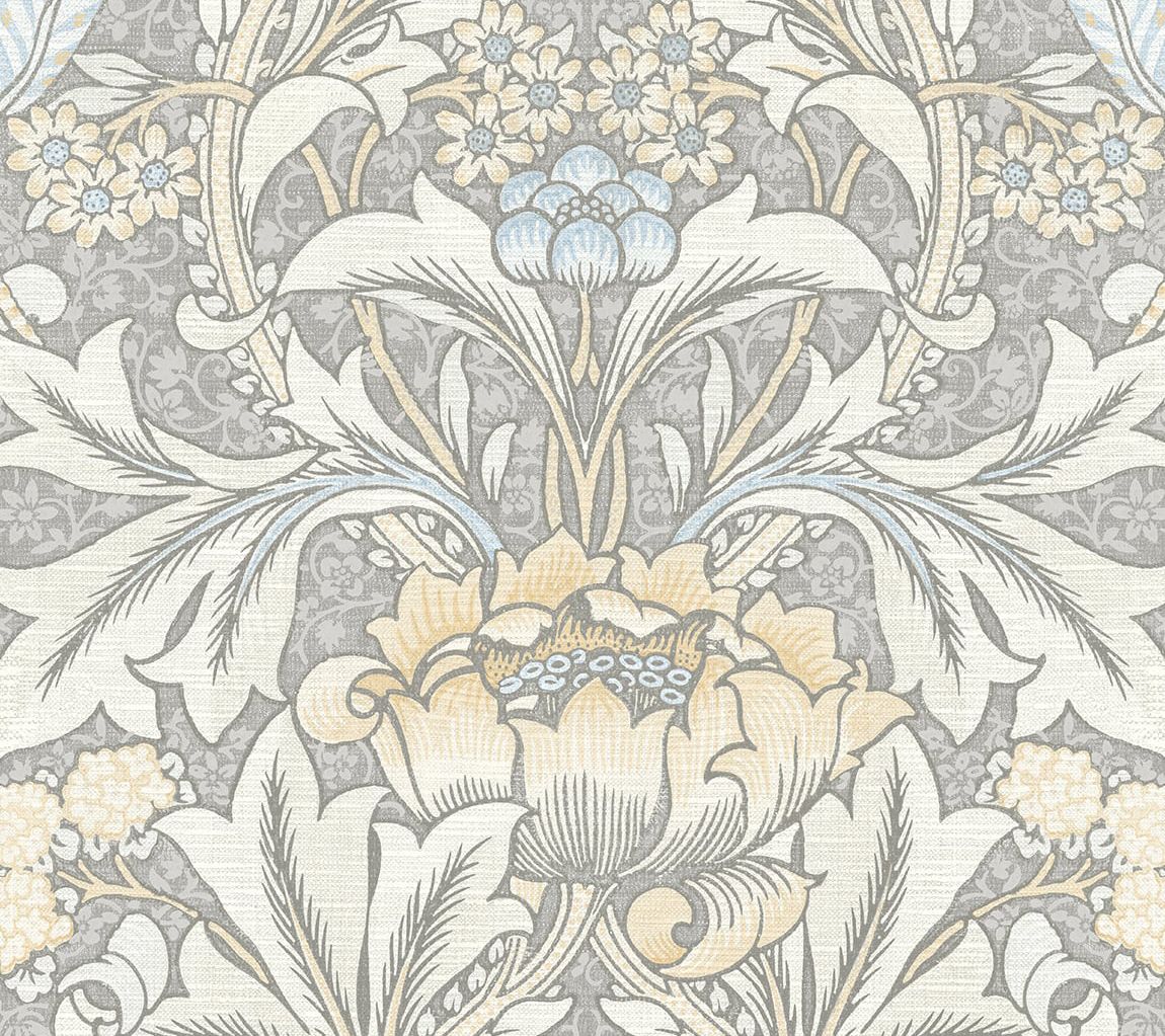 Next Wall Morris Flower Peel and Stick Wallpaper