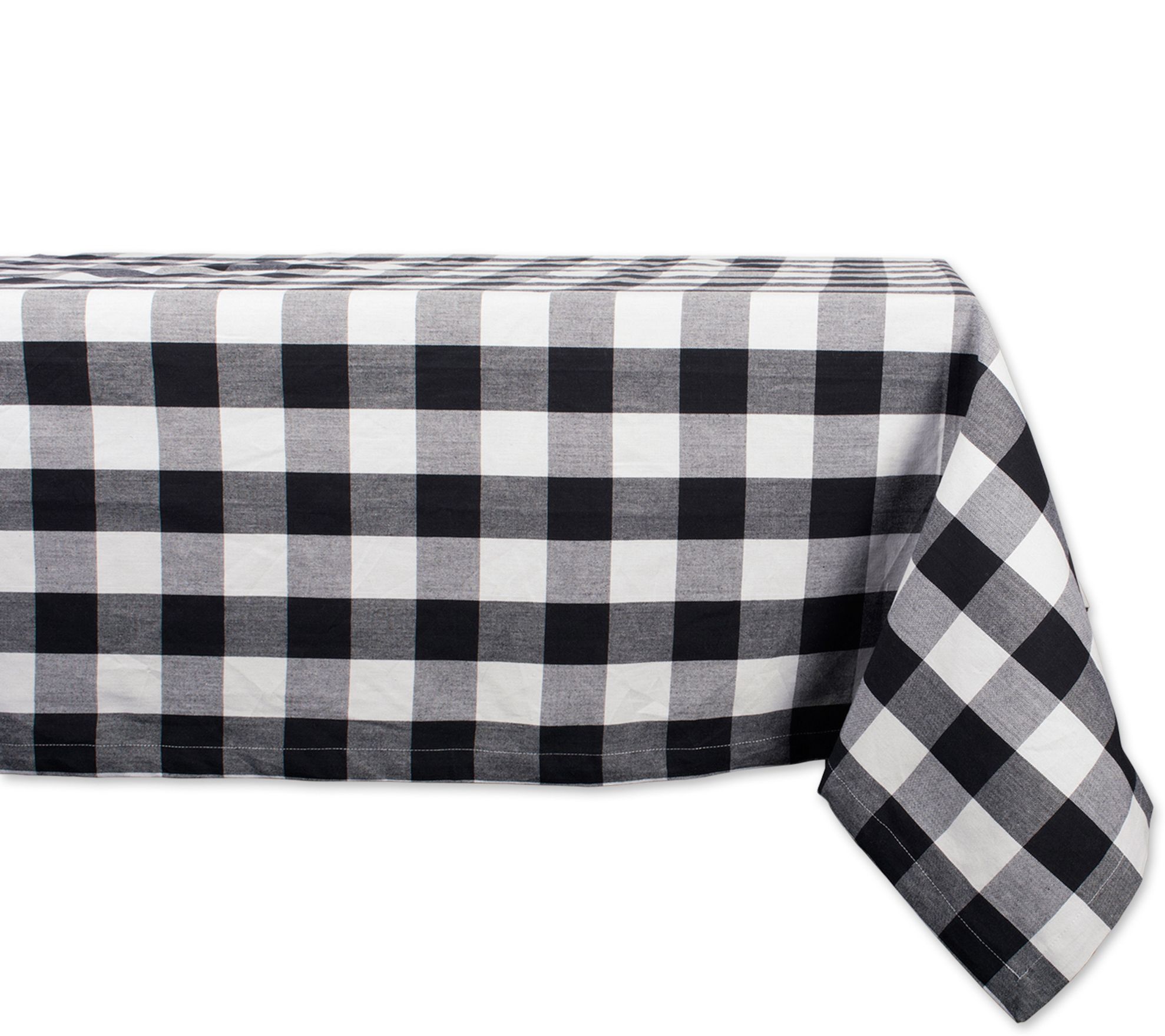 Design Imports Buffalo Check Tablecloth 52" x 52"