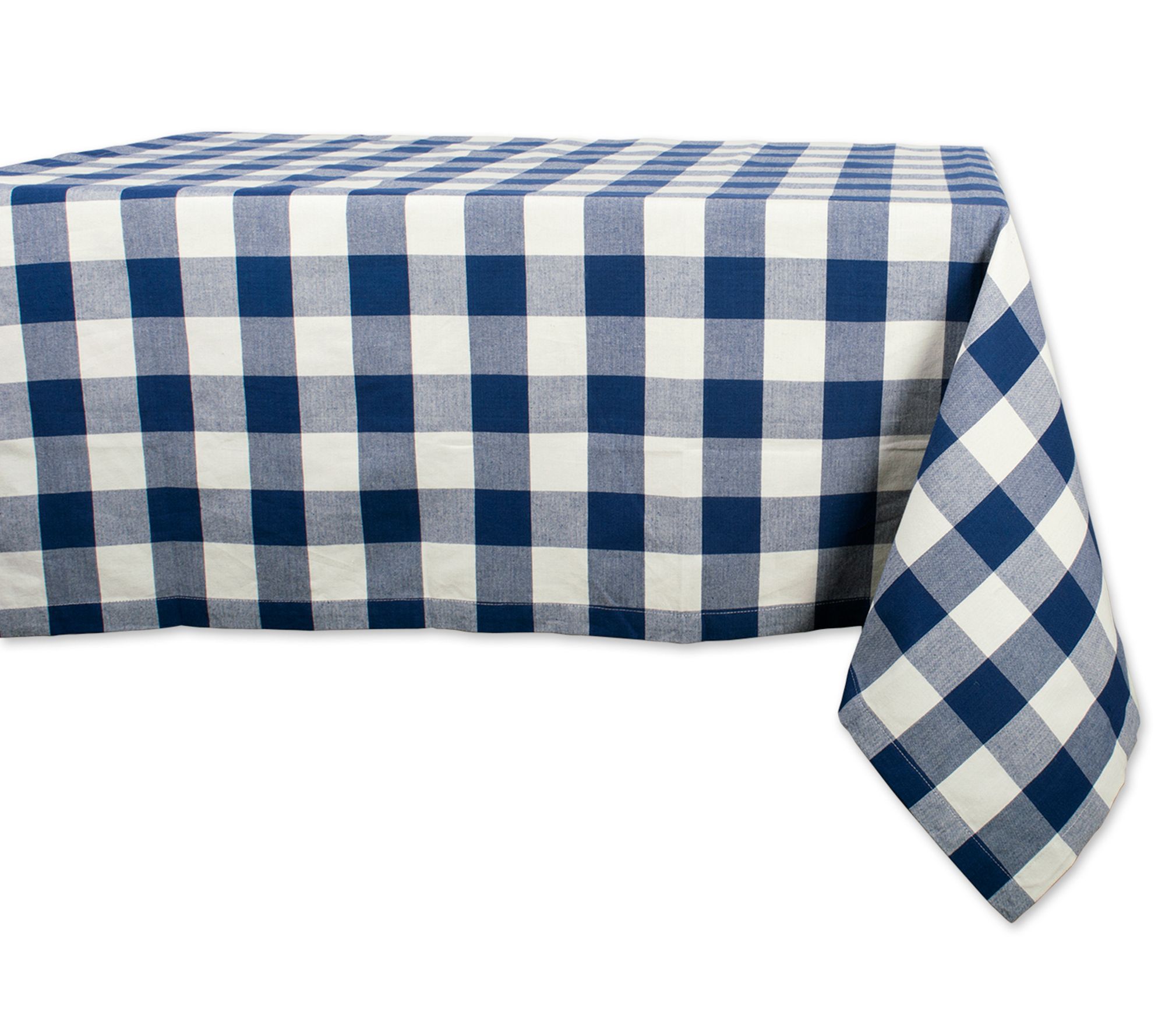 Design Imports Buffalo Check Tablecloth 52" x 52"