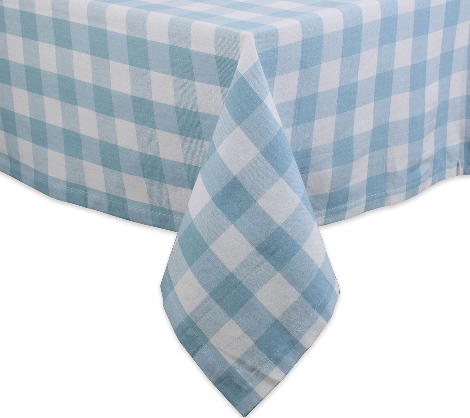 Design Imports Buffalo Check Tablecloth 52" x 52"