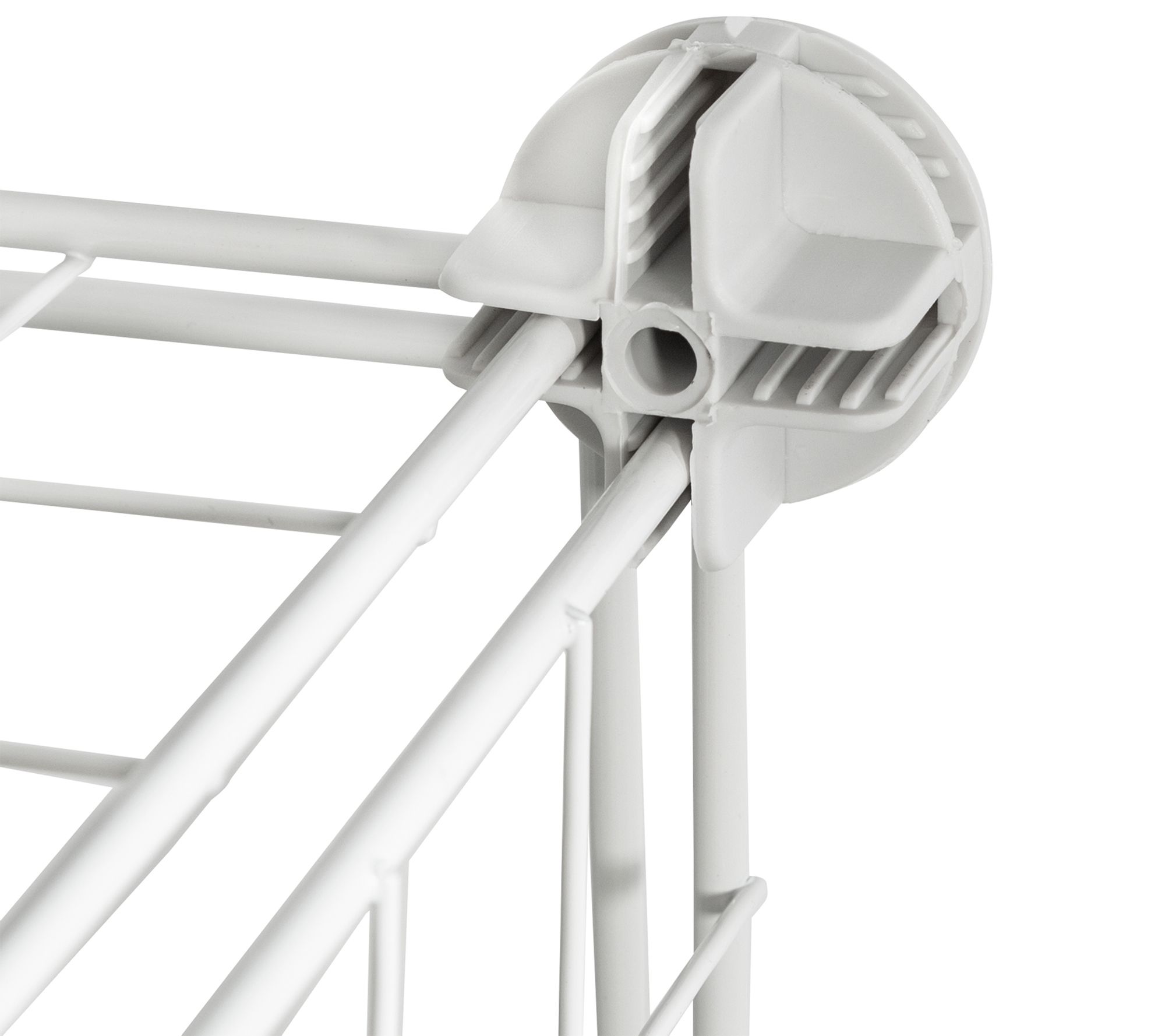 HoneyCanDo 6Pack Modular Mesh Storage Cube,White