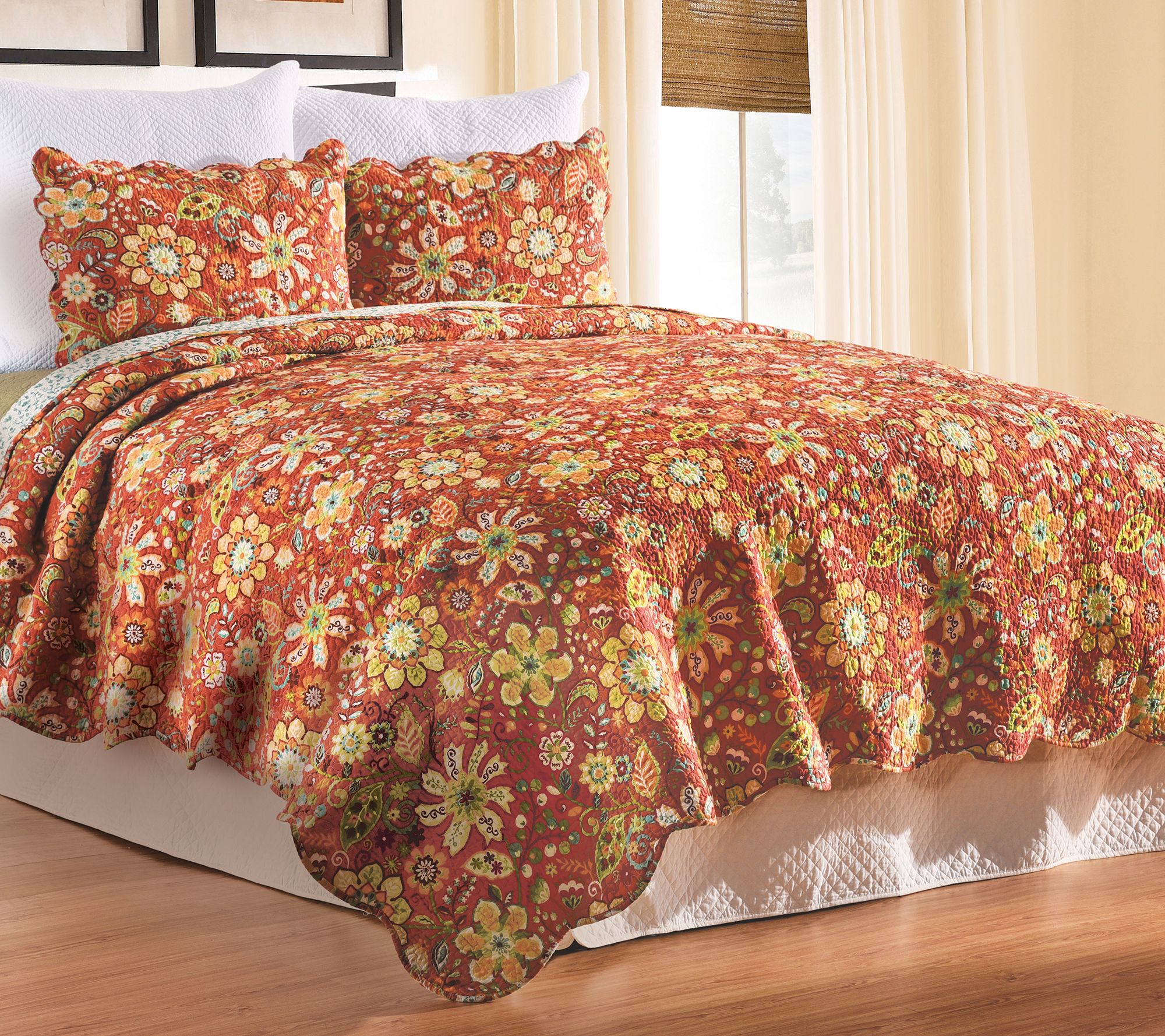 Ghisella King Quilt Set by Valerie
