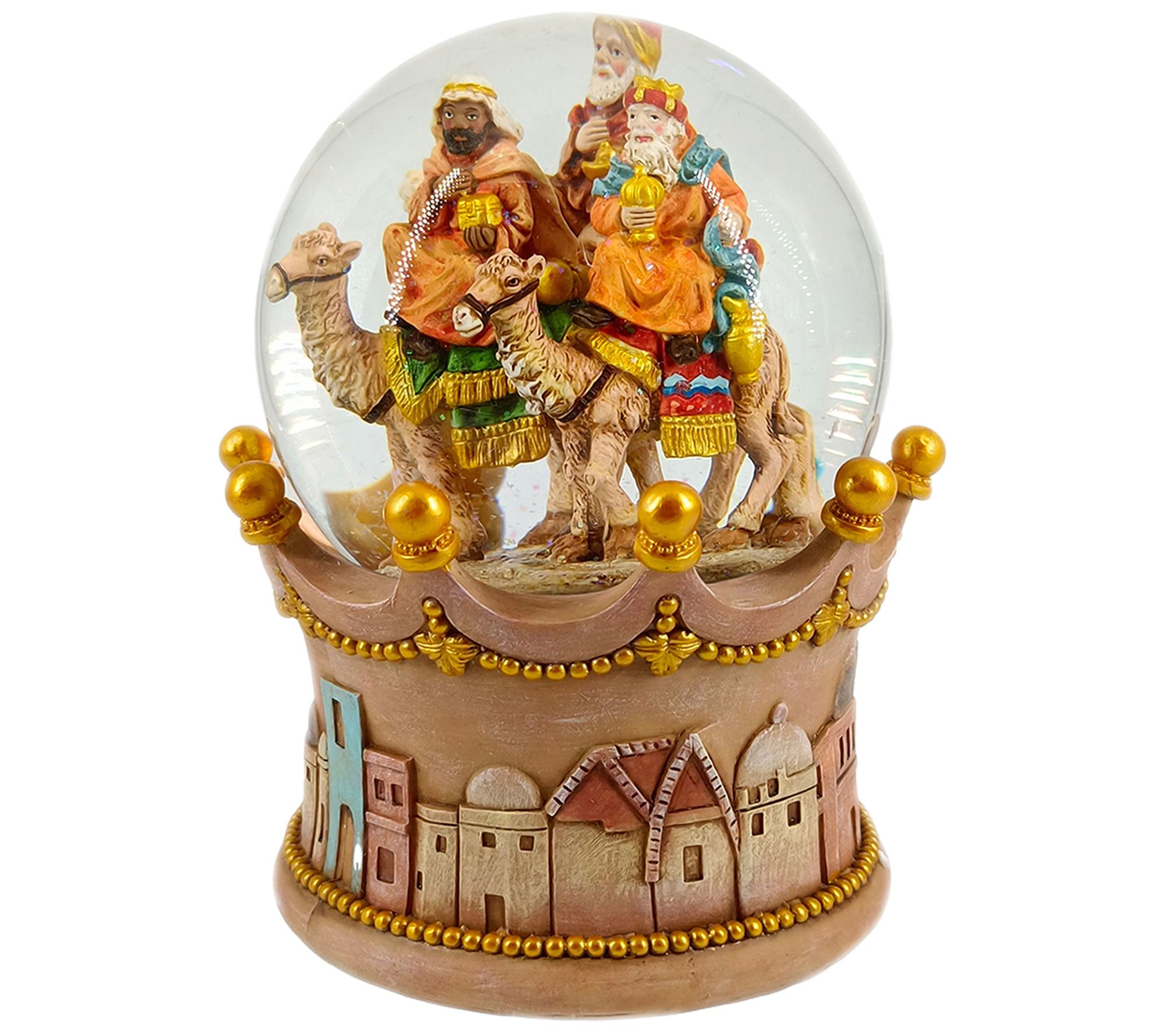 Santa's Workshop Inc. 6" Three Kings Musical Globe