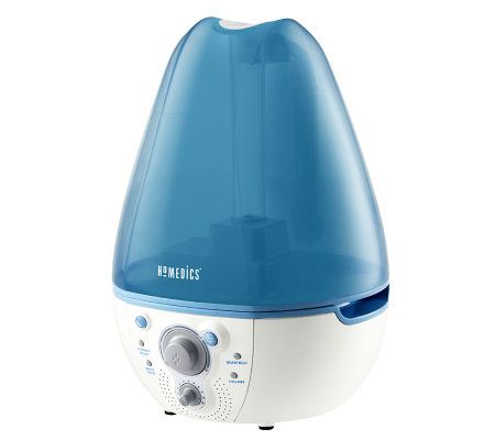 HoMedics Cool Mist Ultrasonic Humidifier with SoundSpa — QVC.com