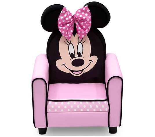 Disney Minnie Mouse Figural Upholstered Kids Chair