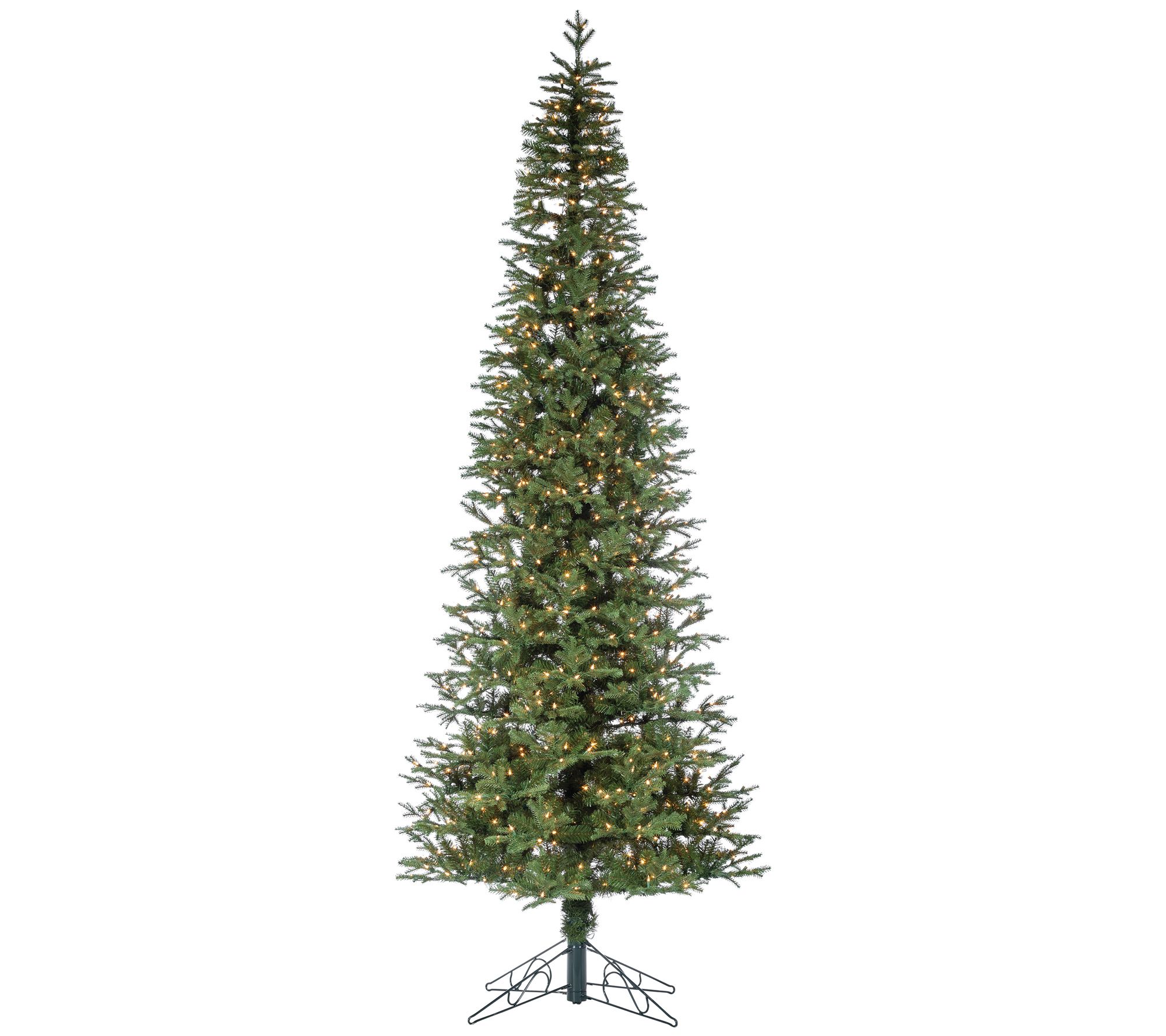 10Ft High Pre-Lit Narrow Jackson Pine by GersonCo.