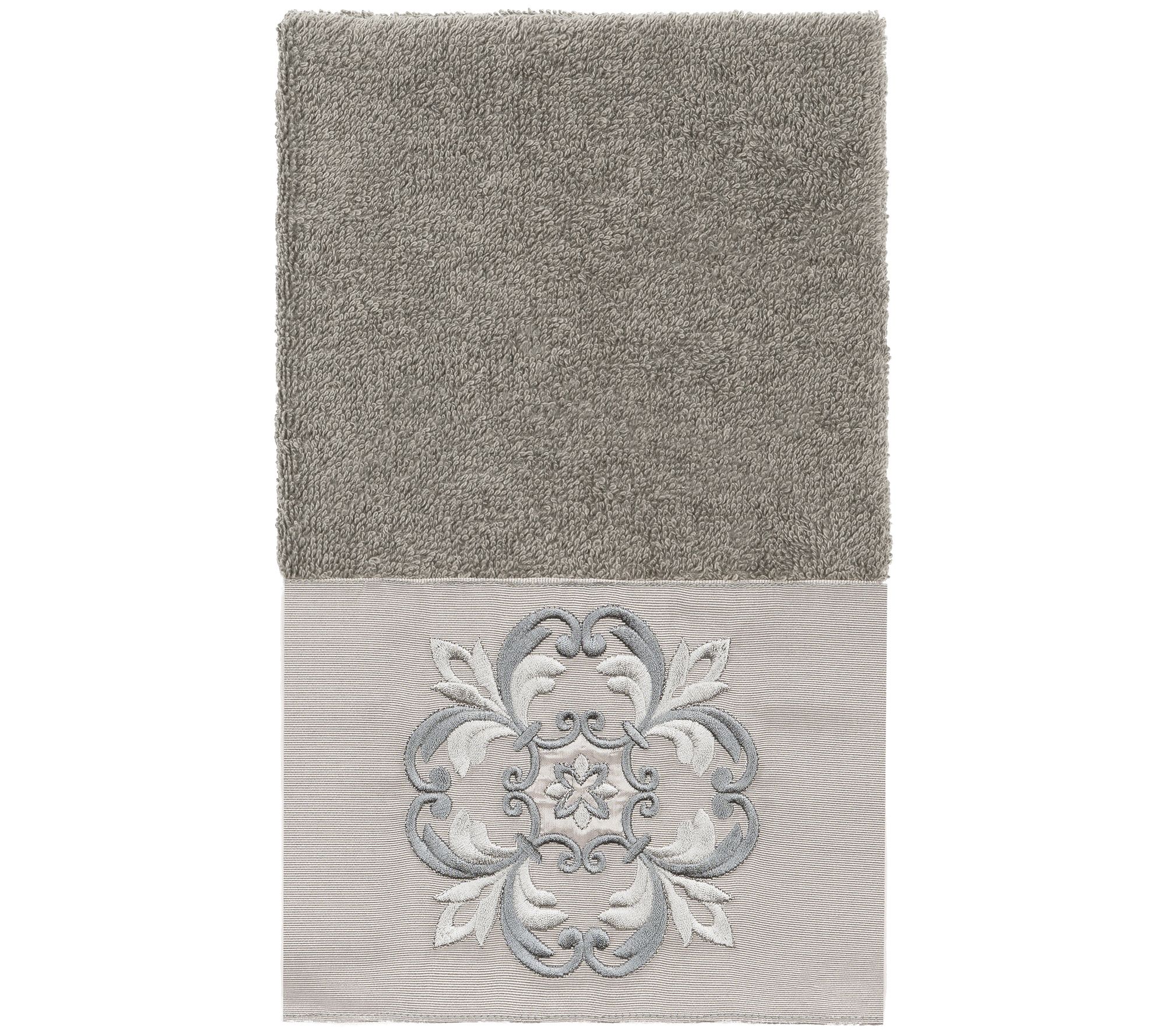 Linum Home Textiles Alyssa Embellished Hand Towel
