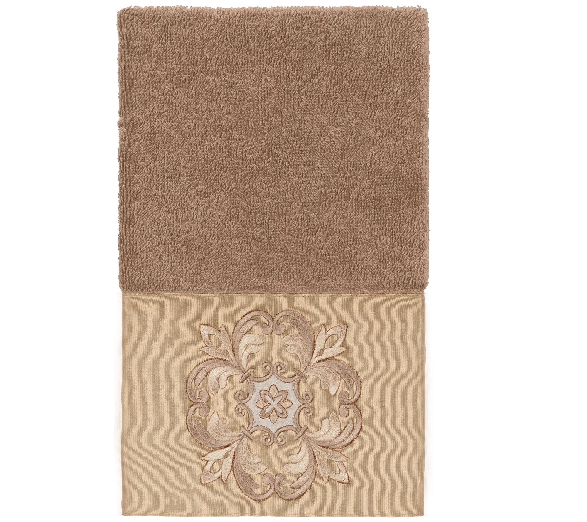 Linum Home Textiles Alyssa Embellished Hand Towel