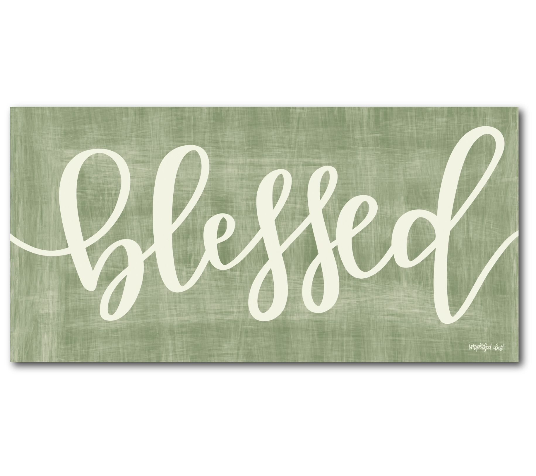 Courtside Market Blessed 12x24 Canvas Wall Art