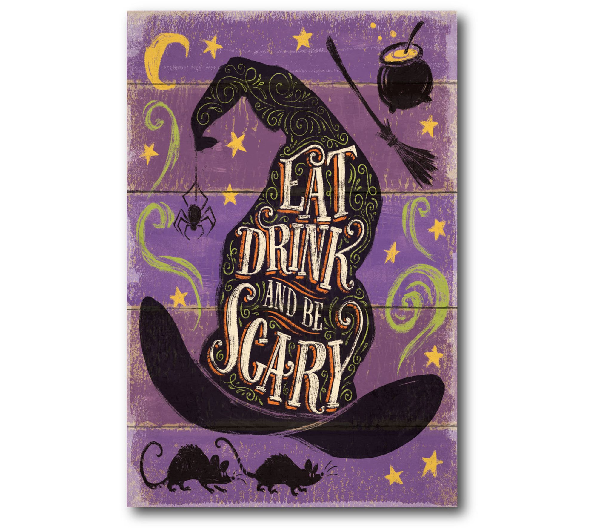 Courtside Market Fright Night II 12x18 Canvas Wall Art