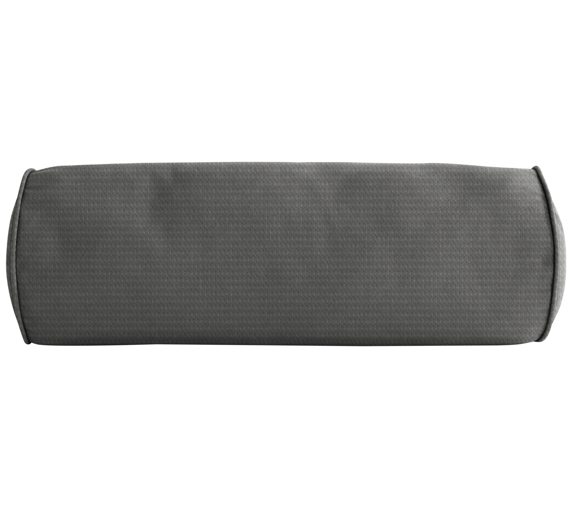 Sorra Home Outdura Steel Bolster Pillow 24 in x8 in x 8 in