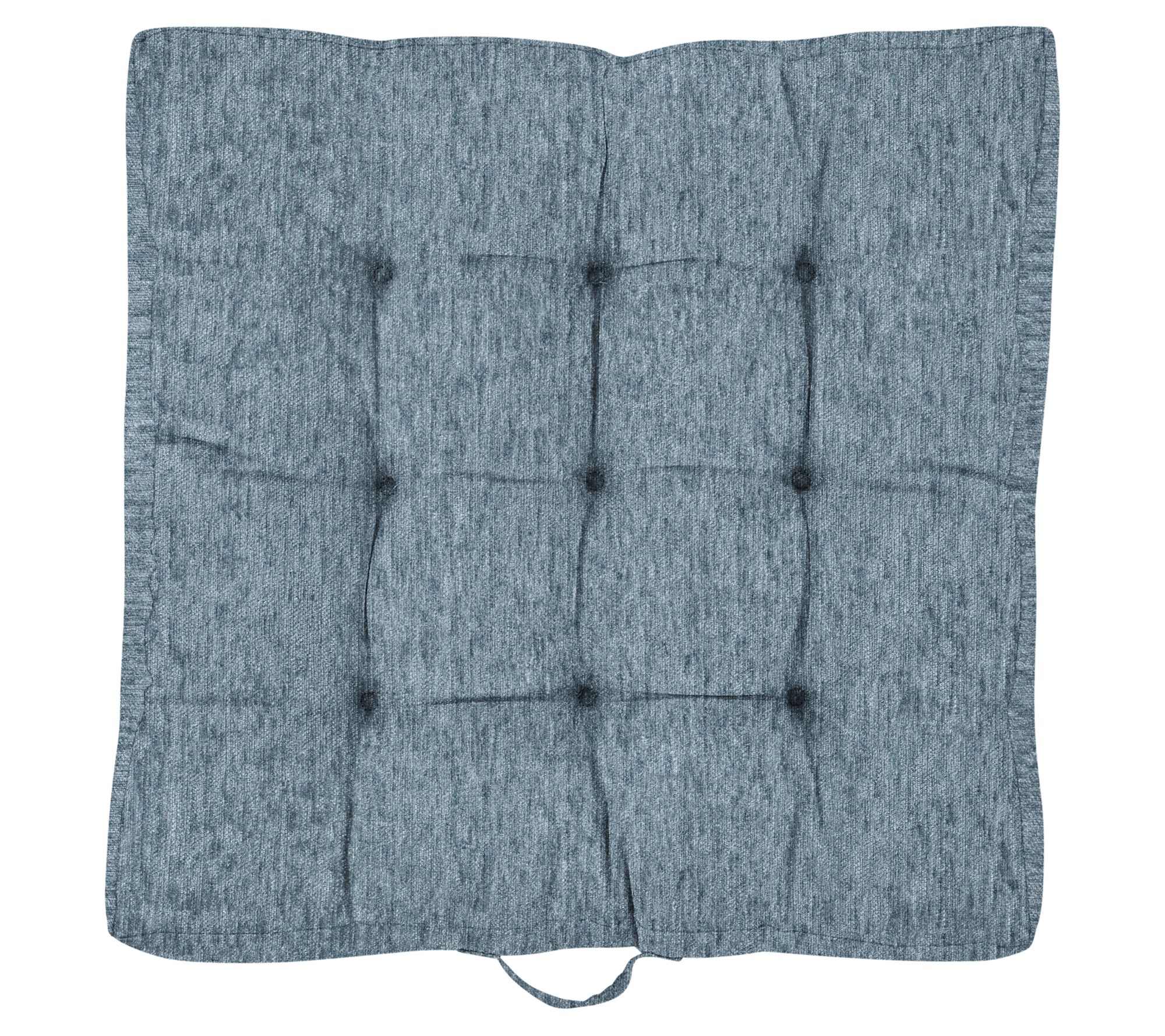 Sorra Home Indoor Tufted 24 in Floor Pillow Sin gle