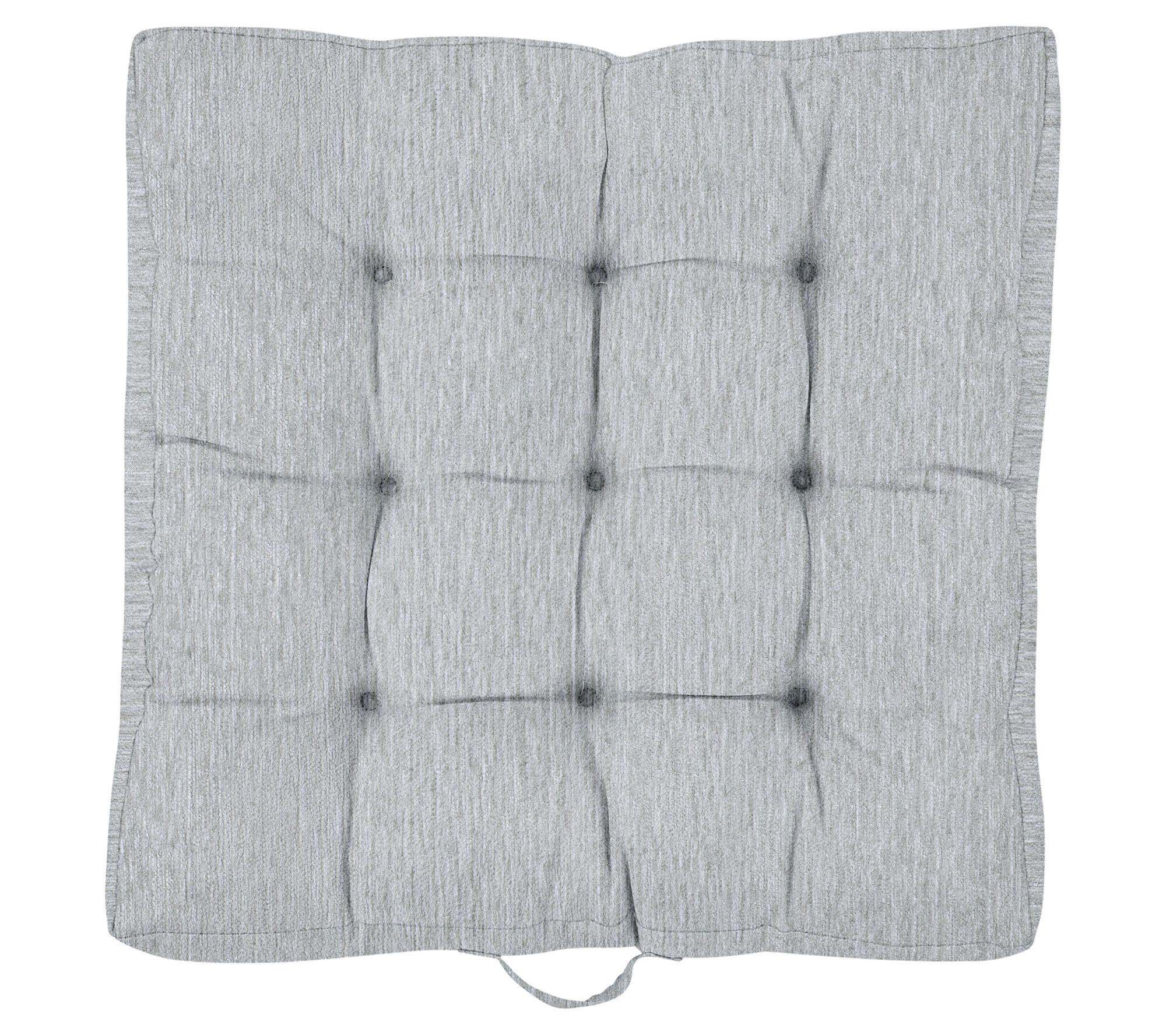Sorra Home Indoor Tufted 24 in Floor Pillow Sin gle
