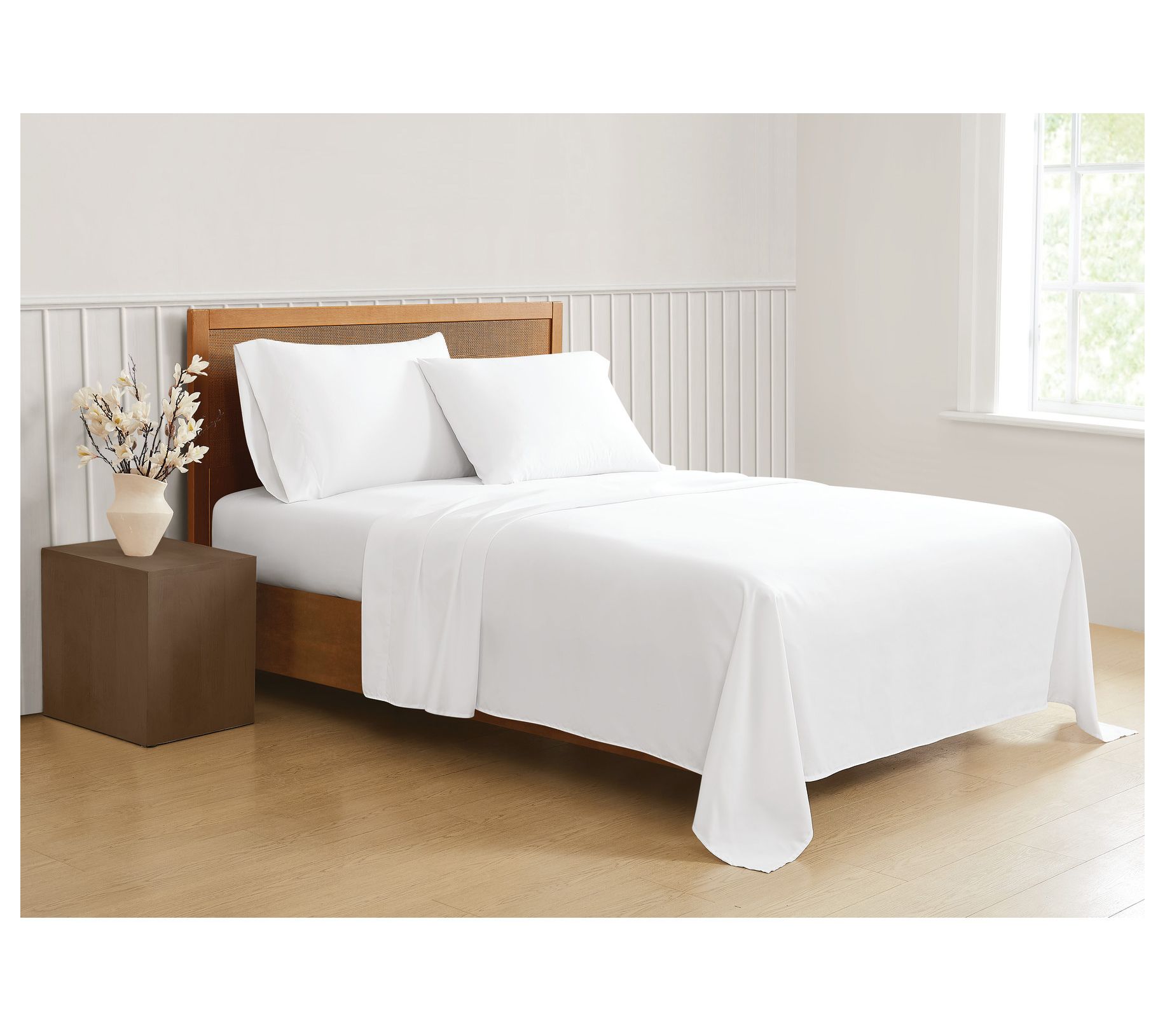 Truly Soft Green Solid Split King 5 Piece SheetSet