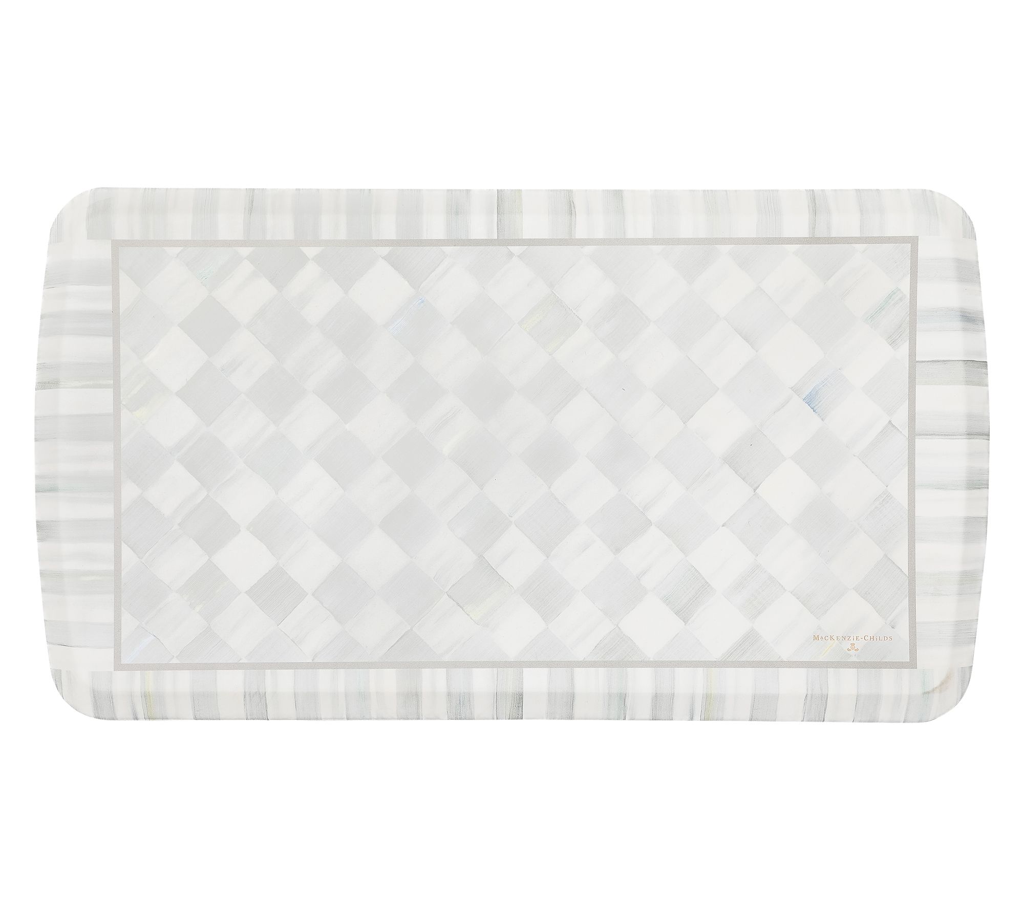 MacKenzie-Childs Sterling Check 20" x 36" GelPro Comfort Mat