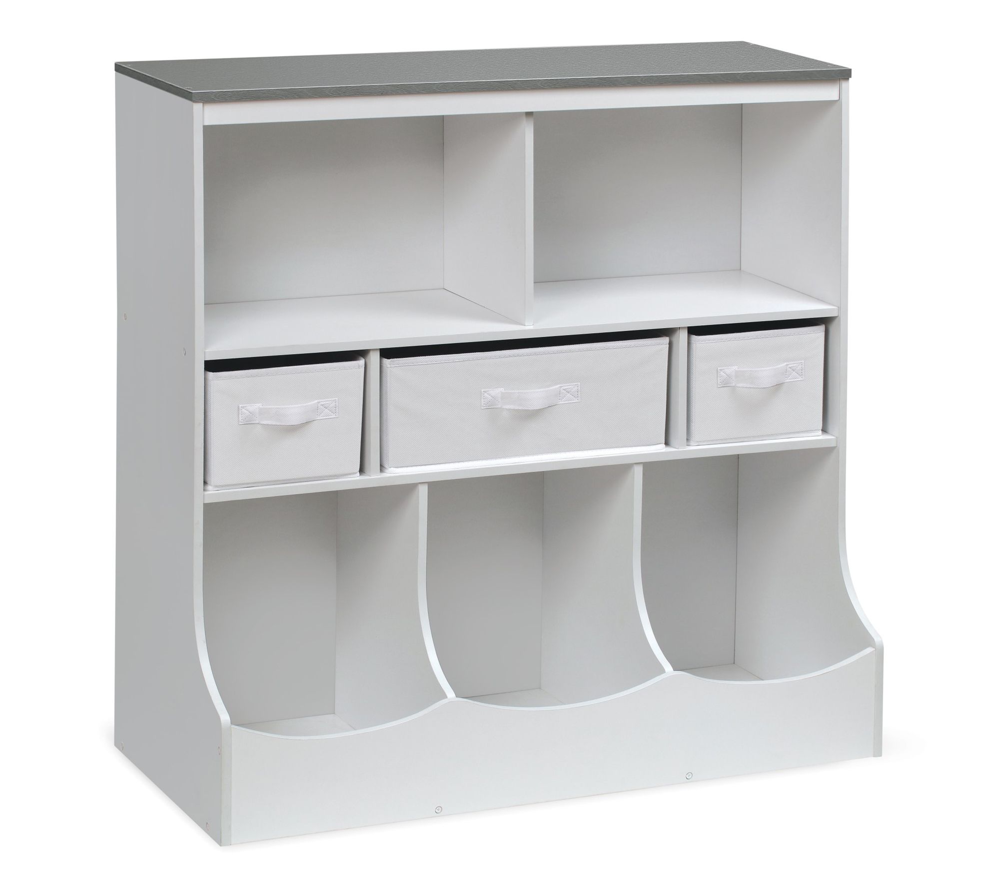 Badger Basket Combo Bin Toy Organizer with Three Baskets